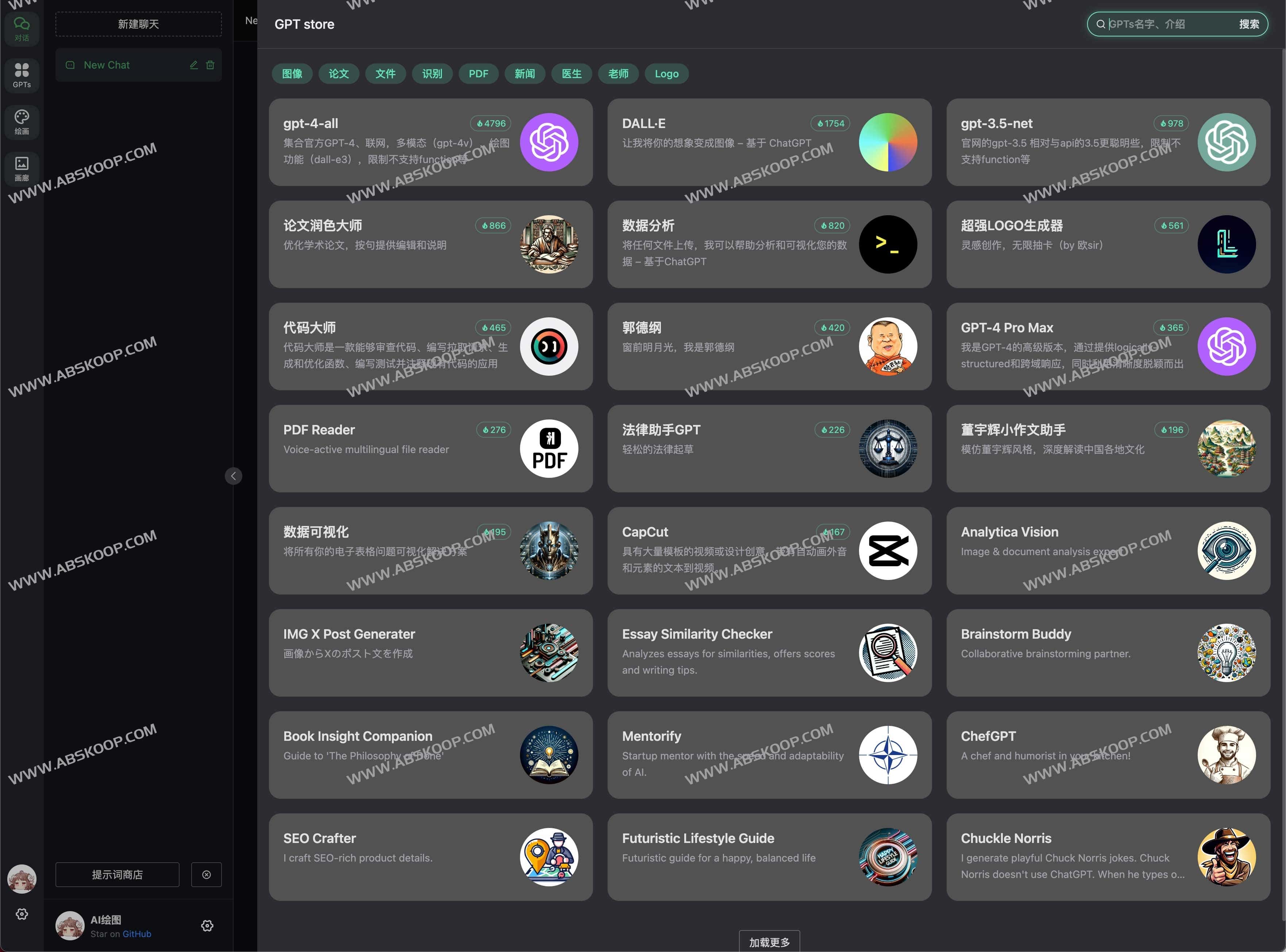 一键部署私人ChatGPT+Midjourney网页应用 支持对话 AI绘画-ChatGPT Web Midjourney Proxy
