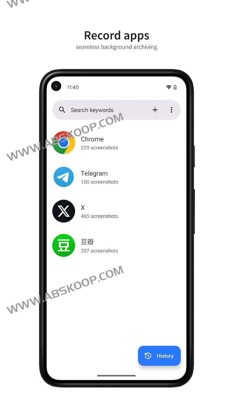 Snapseek-后台自动屏幕截图软件