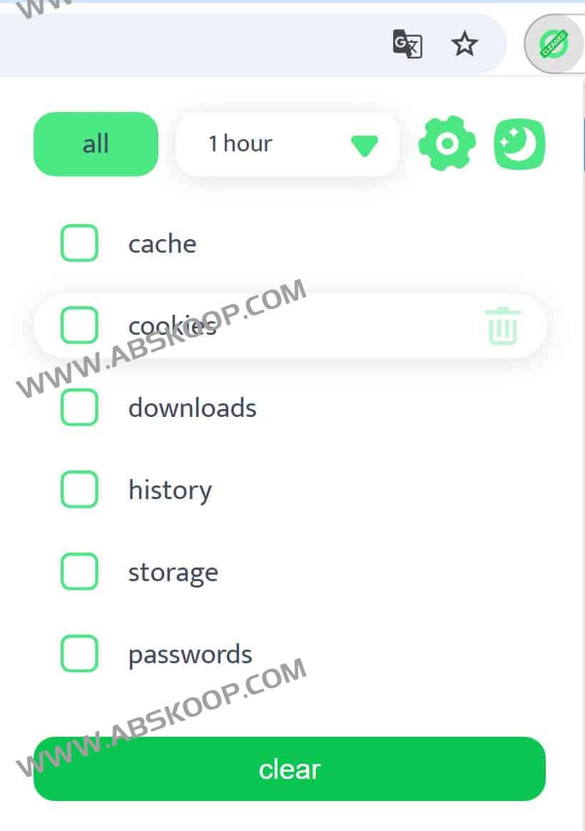 Cleaner：浏览器历史与缓存清理插件 提升Chrome浏览器速度与隐私保护的利器