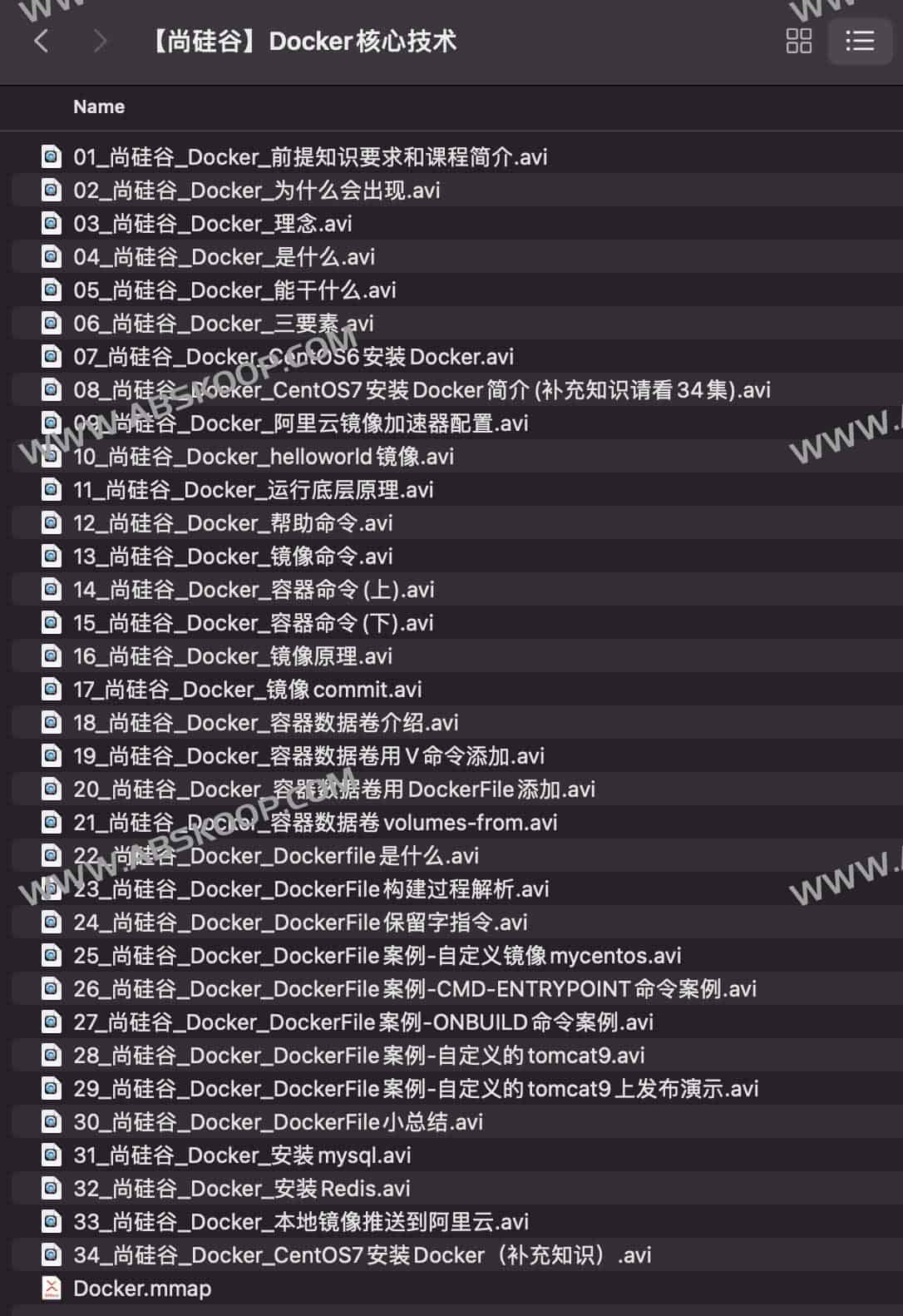 尚硅谷Docker核心技术视频教程