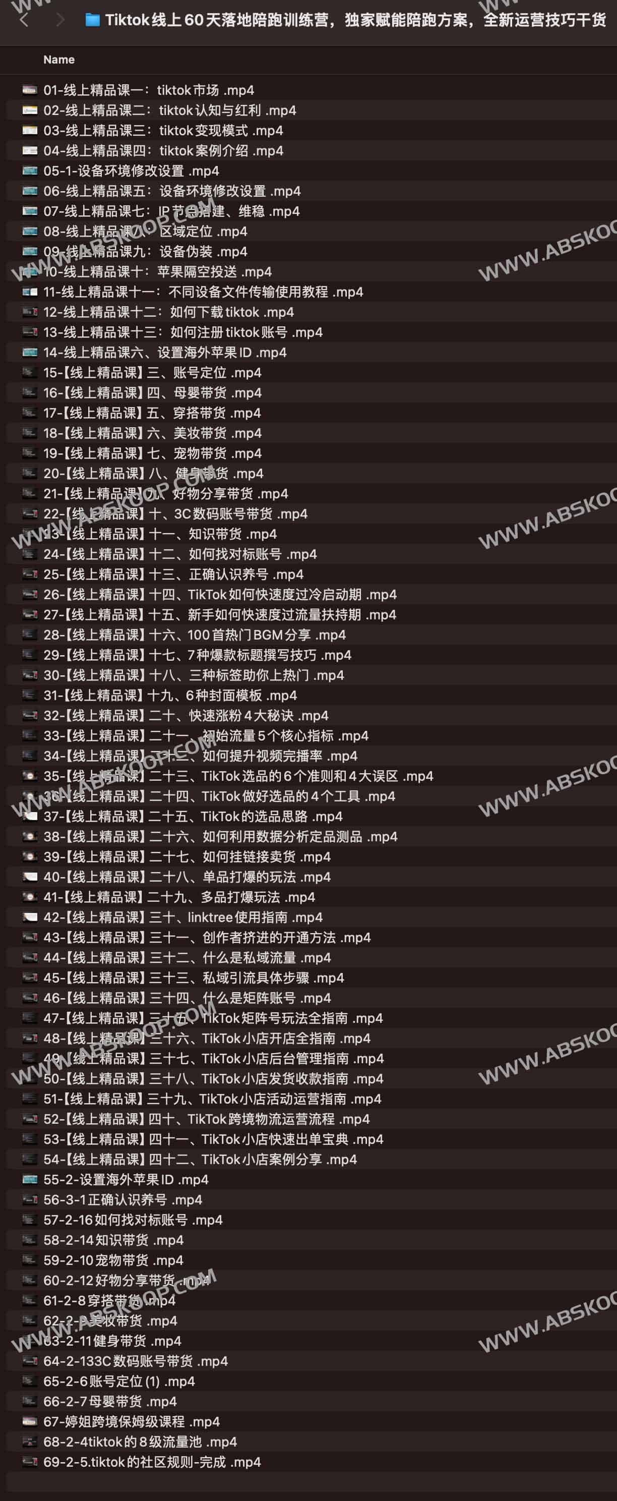 Tiktok线上60天落地陪跑训练营，独家赋能陪跑方案，全新运营技巧干货