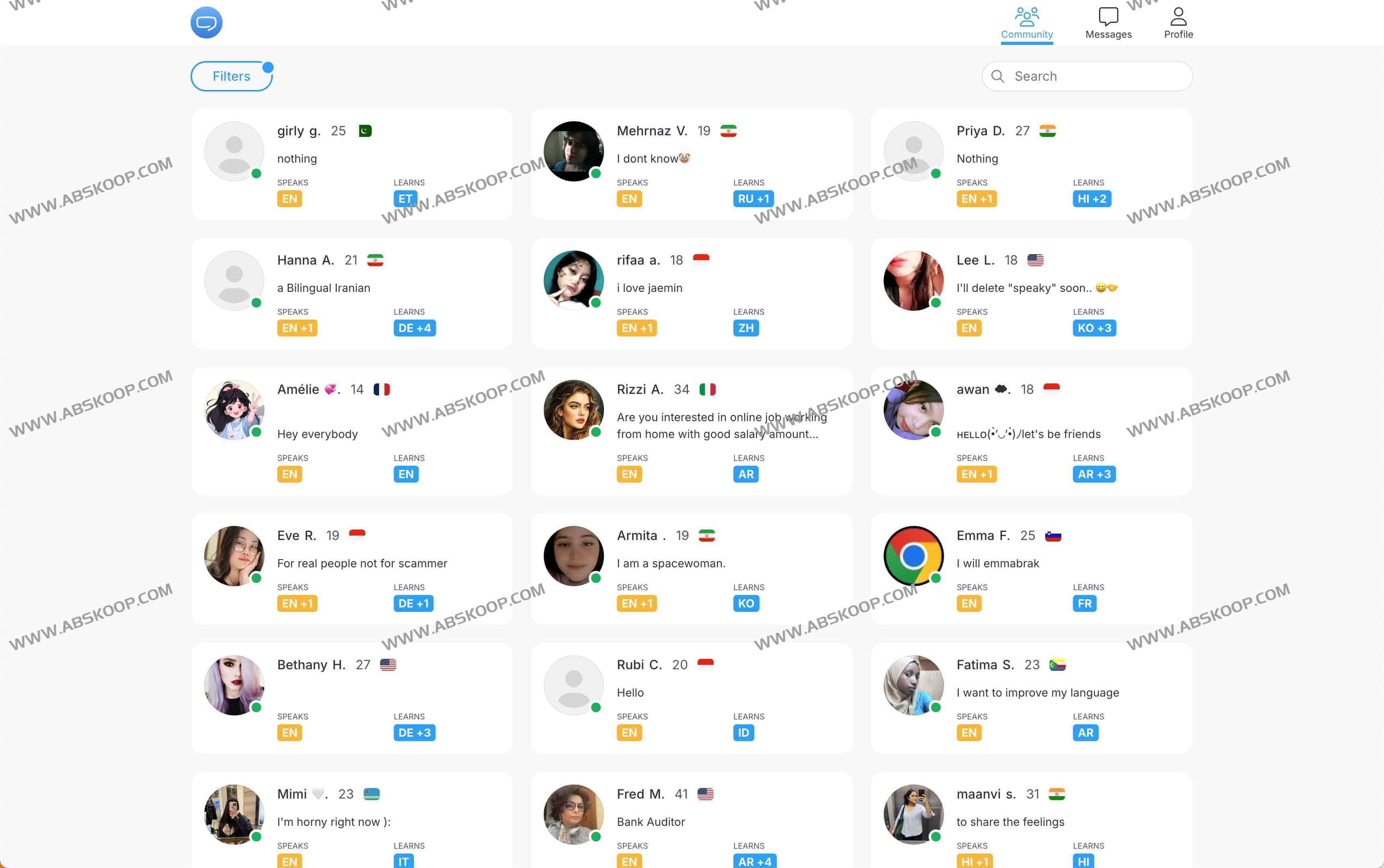 Speaky：全球领先的免费语言交流平台 通过文字或语音与母语人士交流
