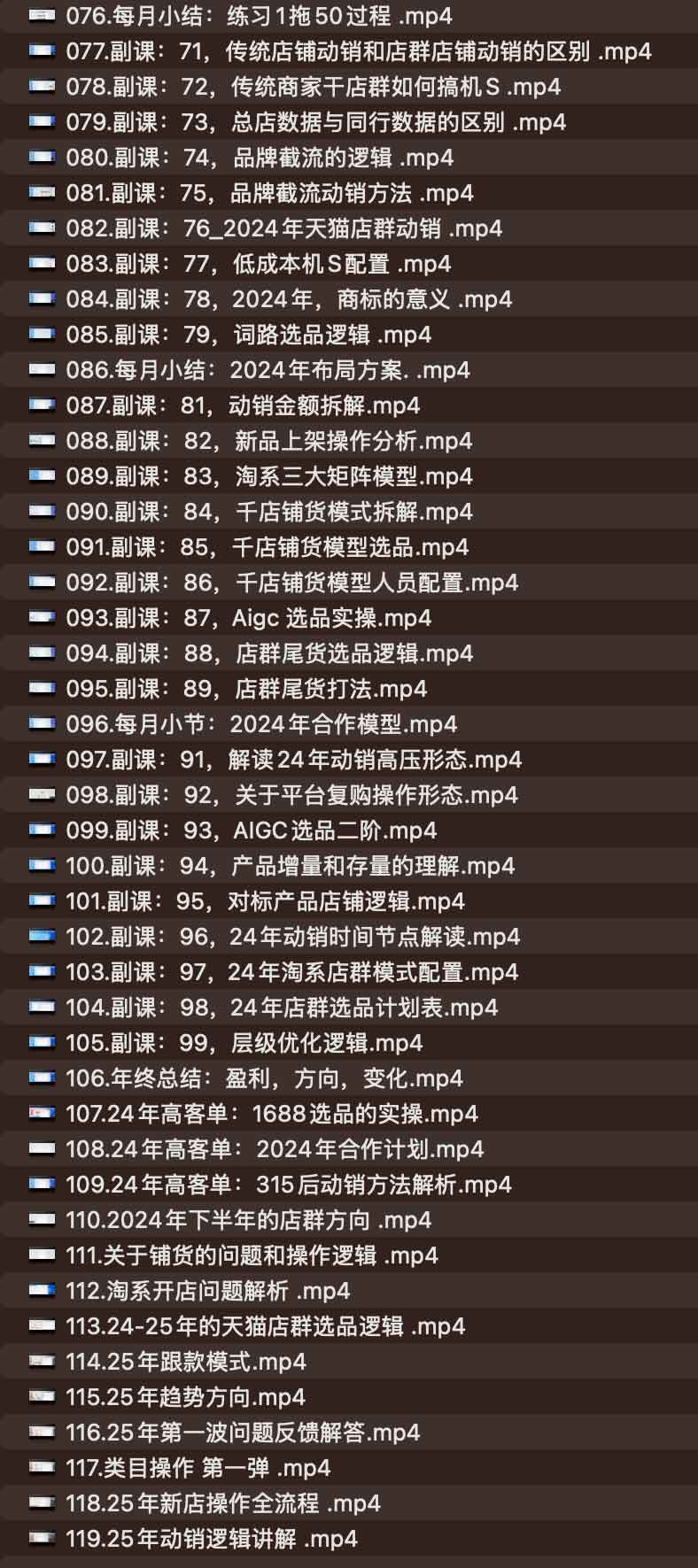 2023-2025淘宝店群运营玩法