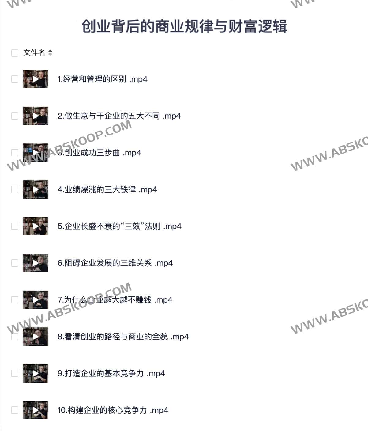 ​创业背后的商业规律与财富逻辑