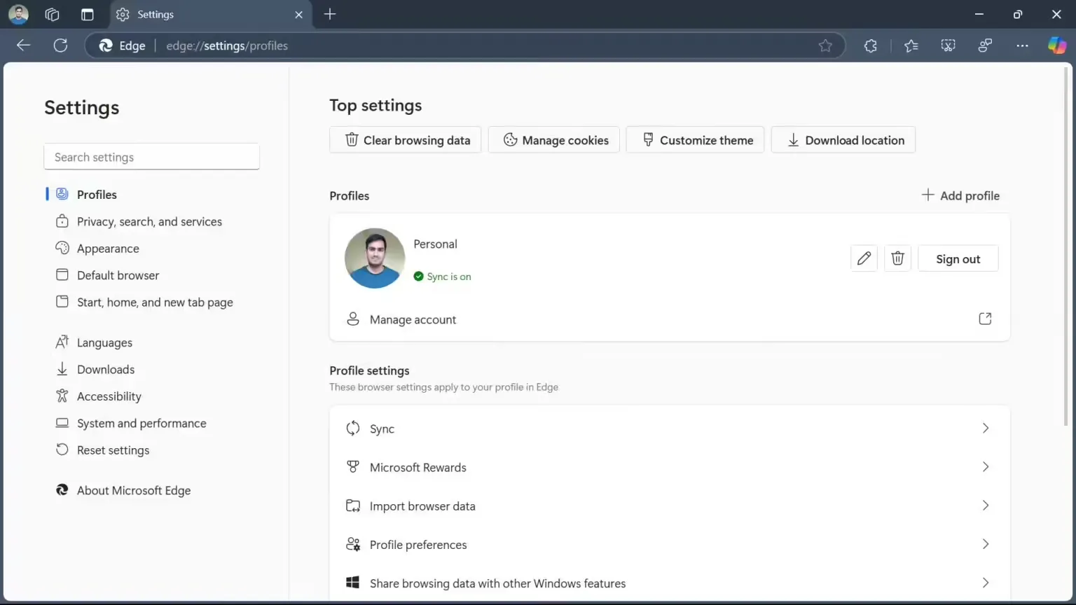 Win11 版微软 Edge 浏览器设置页面焕新插图