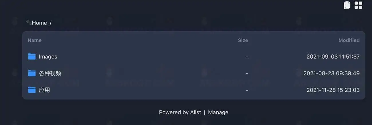 凌莞的共享文件 一个基于Alist的私人网盘