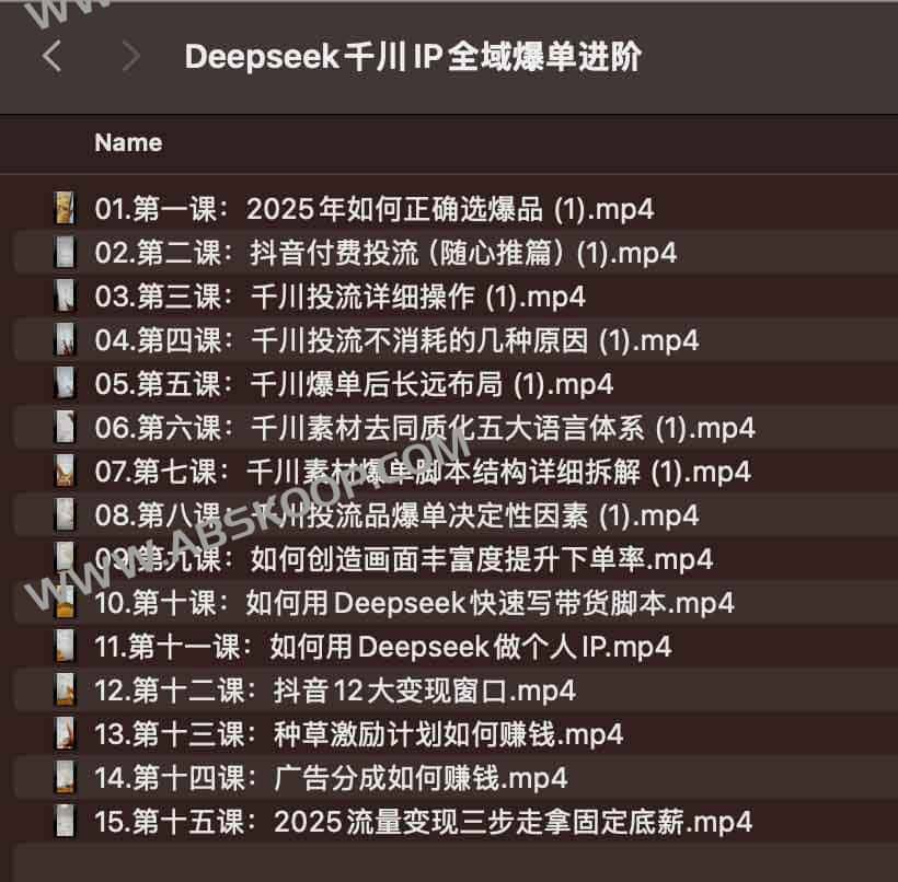 Deepseek千川IP全域爆单进阶