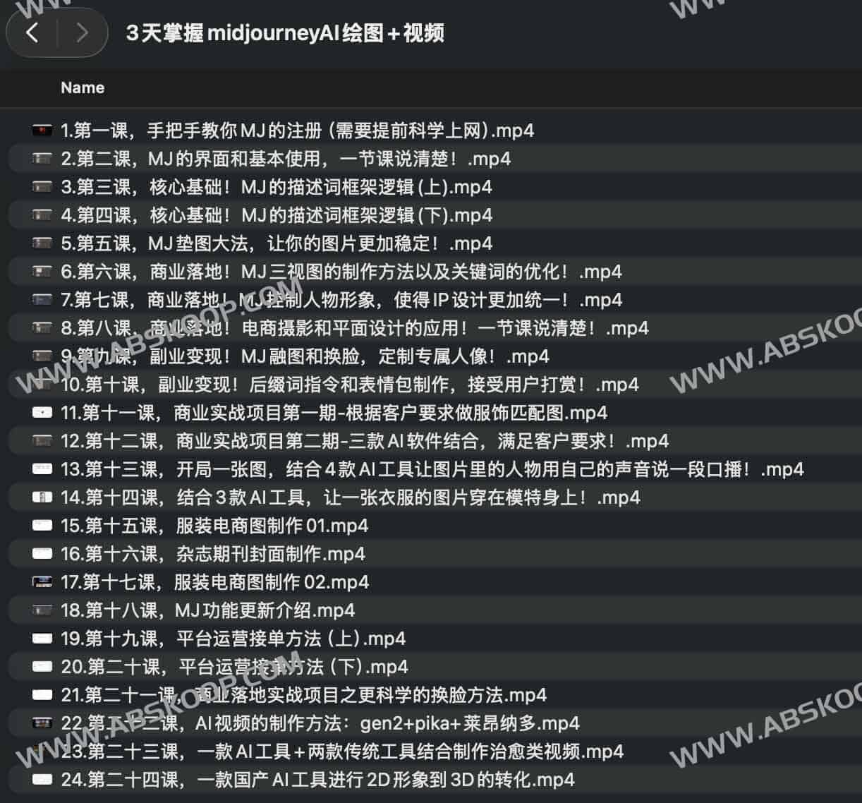 3天掌握midjourneyAI绘图+视频