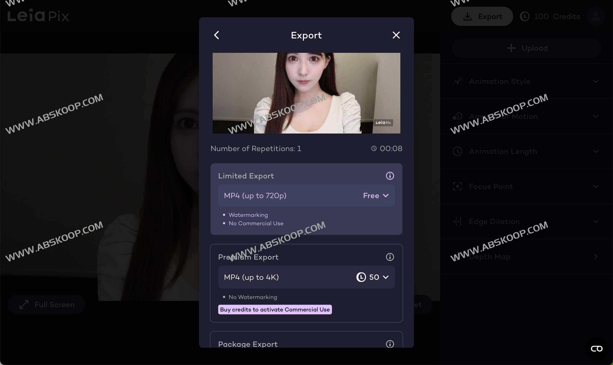 LeiaPix-将2D照片转3D效果AI工具