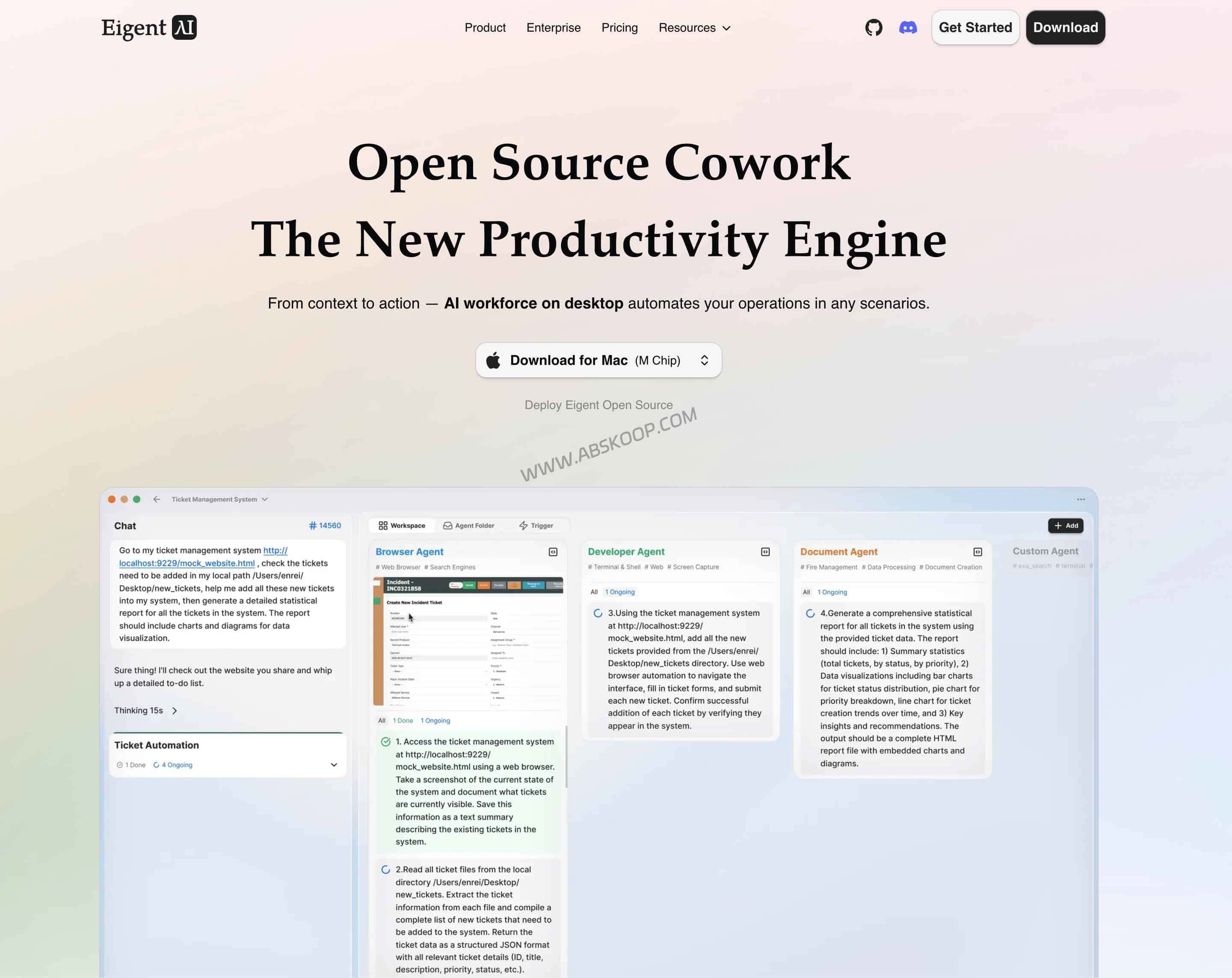2026-效率工具推荐：Eigent-本地化-AI-智能体工作流-企业级开源方案