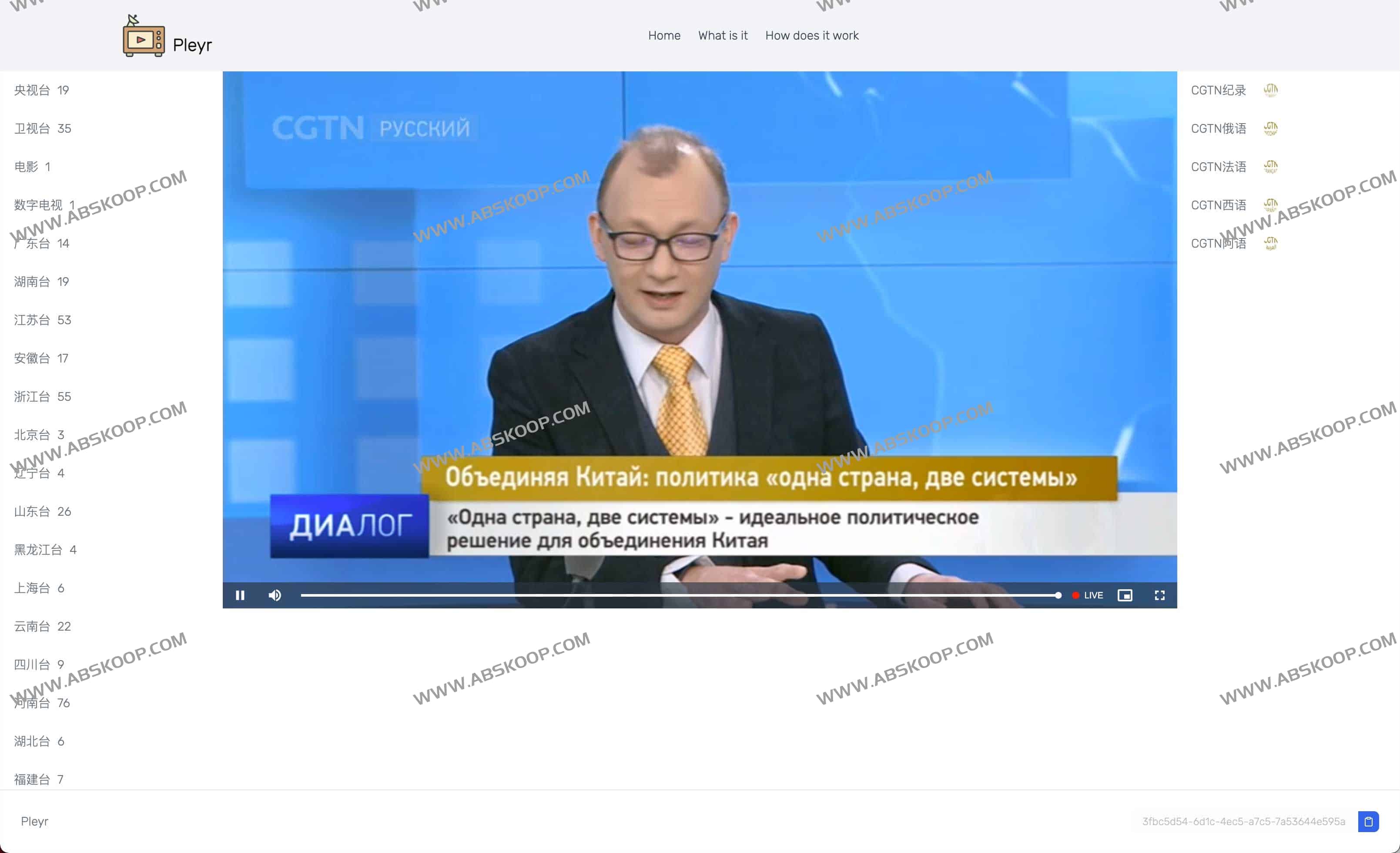 Pleyr-在线IPTV播放器 IPTV web browser player