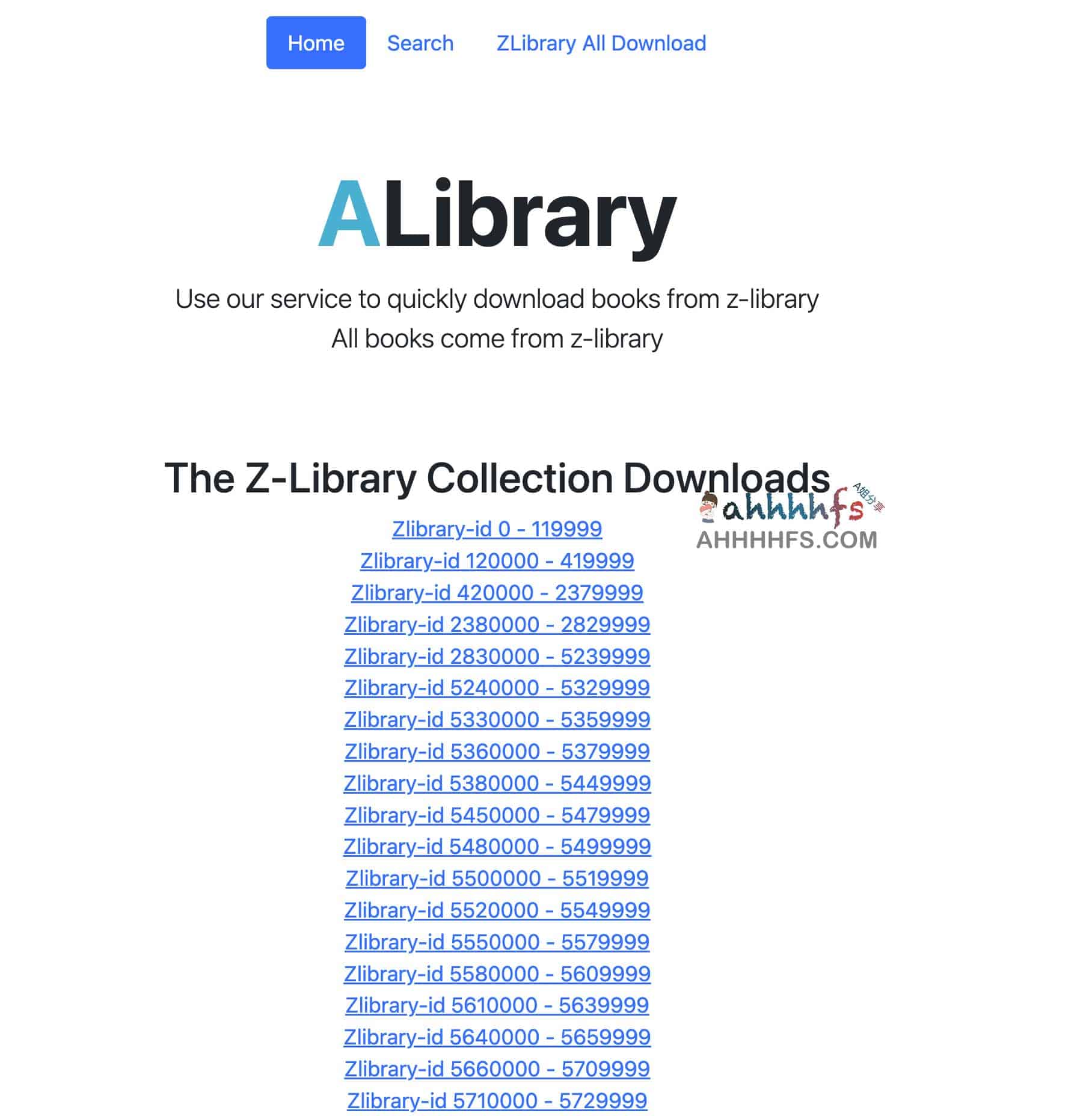 免费电子搜索引擎 z-library电子书搜索下载-ALibrary