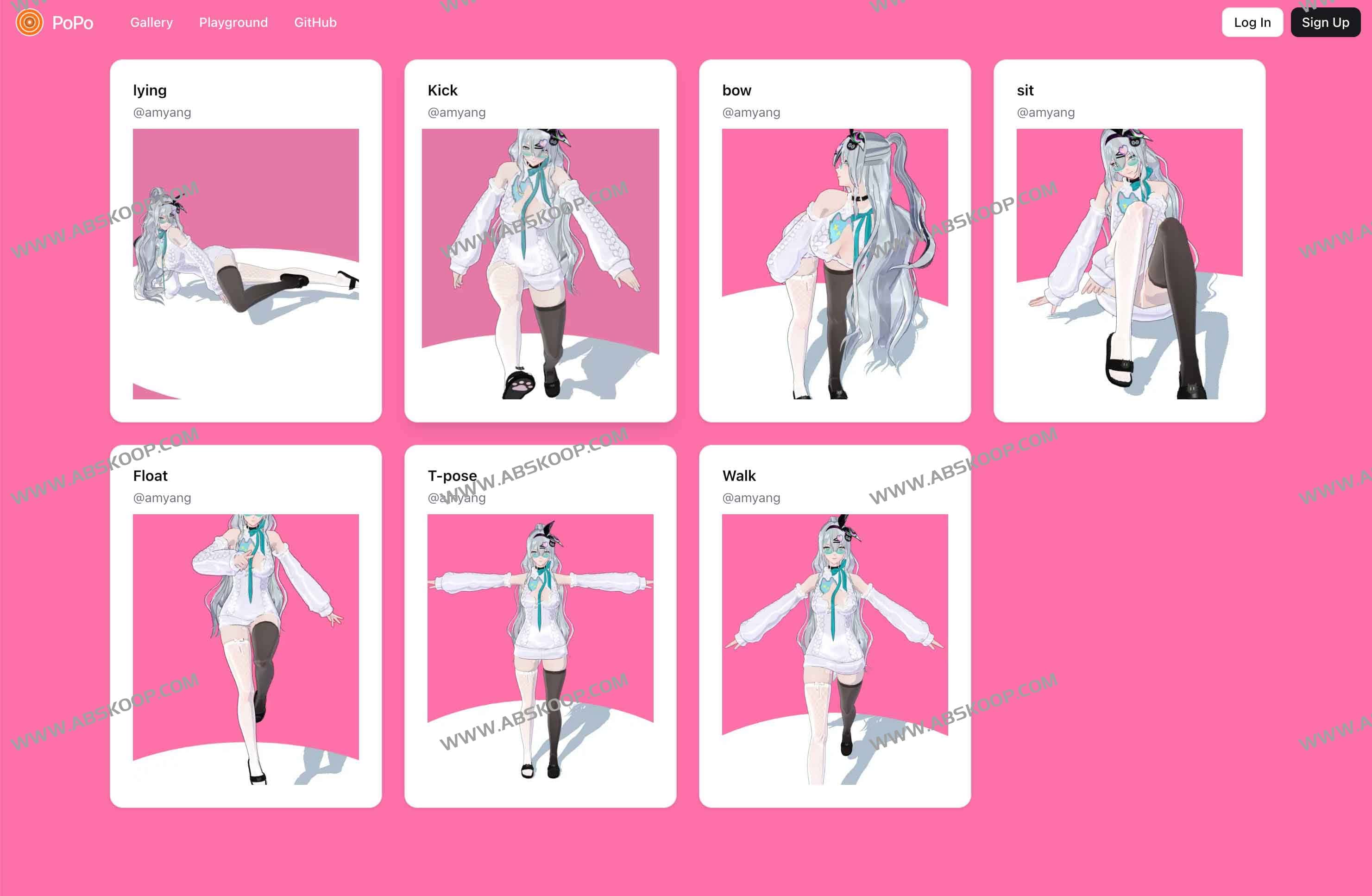 PoPo开源AI工具：用自然语言生成MMD角色动作与表情