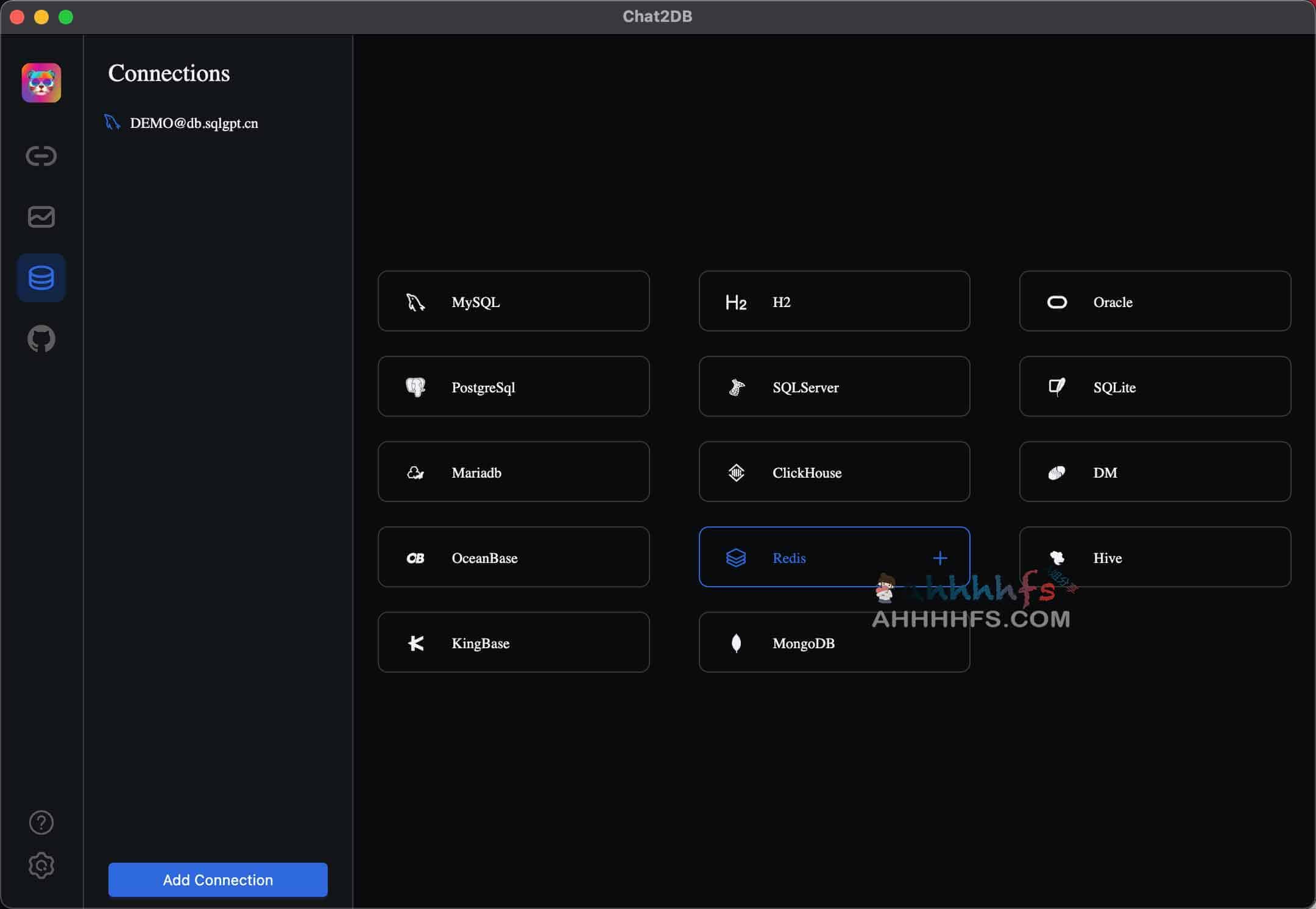 Chat2DB-开源AI智能数据库客户端工具 能够将自然语言转换为SQL