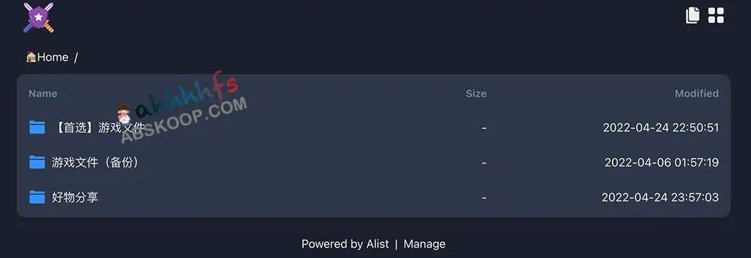 三石论坛网盘 一个基于Alist的私人网盘