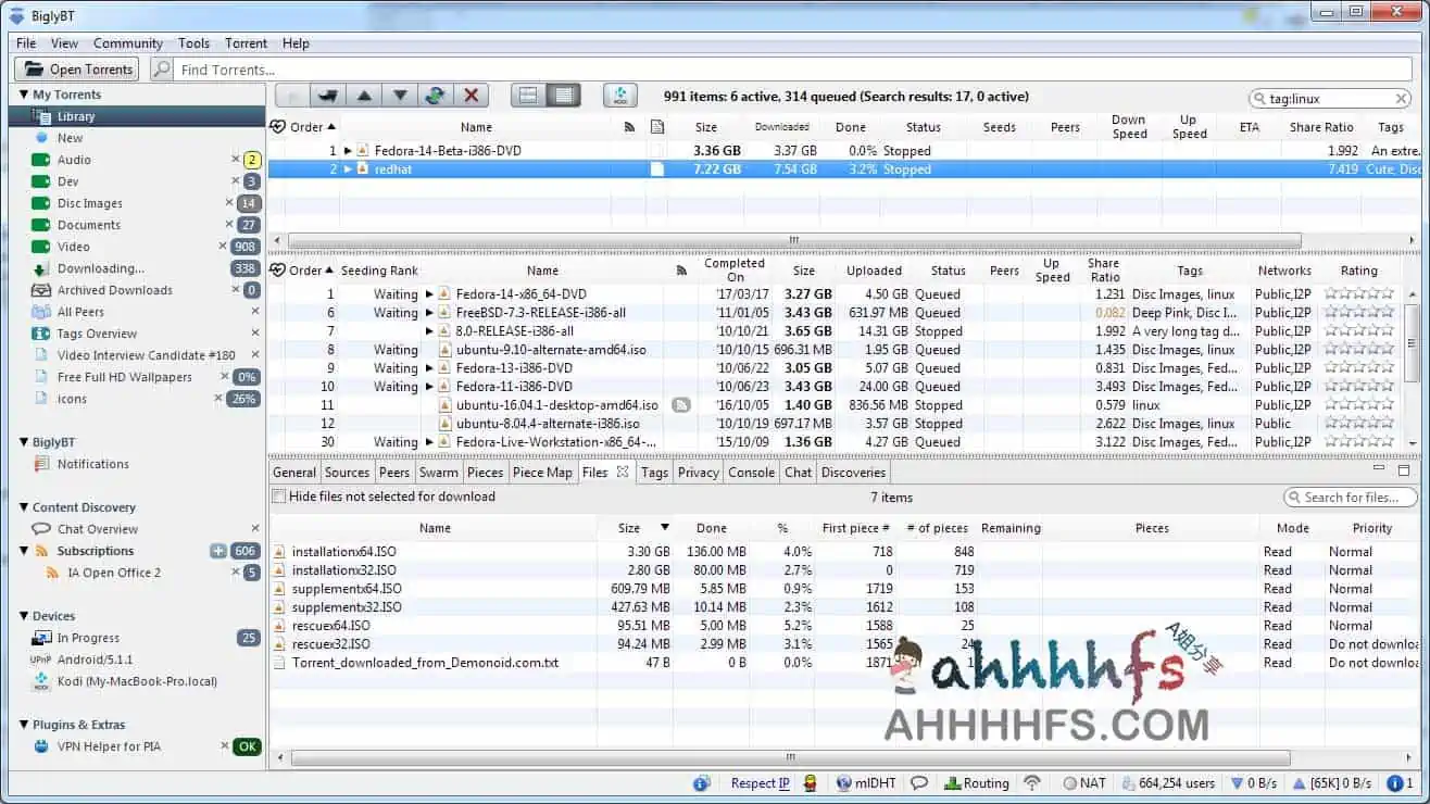 功能丰富 跨平台 开源BT种子客户端-BiglyBT