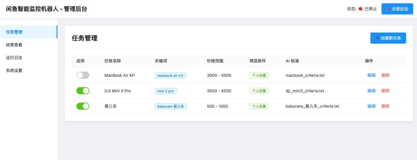 ai-goofish-monitor：开源闲鱼AI智能监控机器人 实现7×24小时精准淘好货