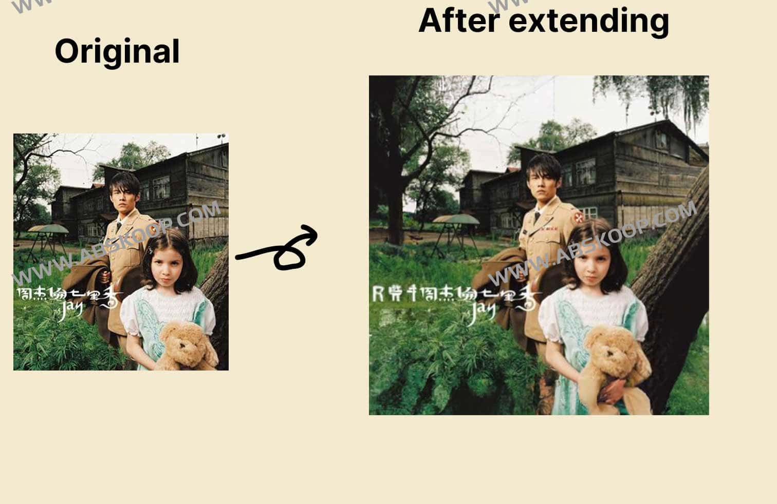 AI图像扩展器 使用 AI 扩展你的图像背景-AI image extender