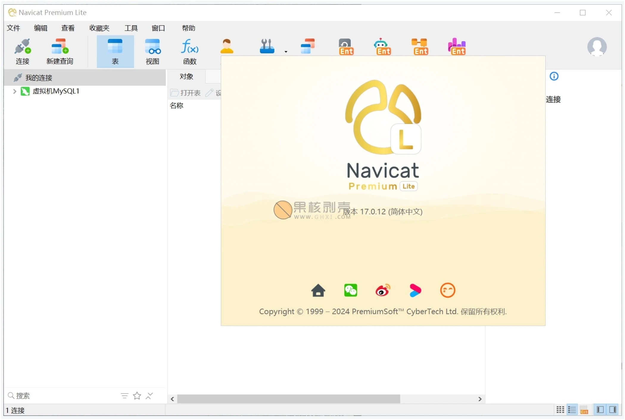 Navicat Premium Lite(数据库管理) v17.2.7 绿色版插图