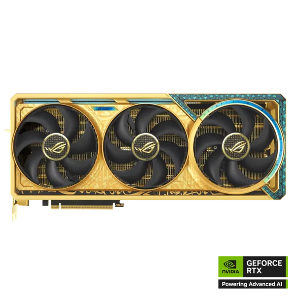华硕推出ROG ASTRAL RTX 5090黄金版插图
