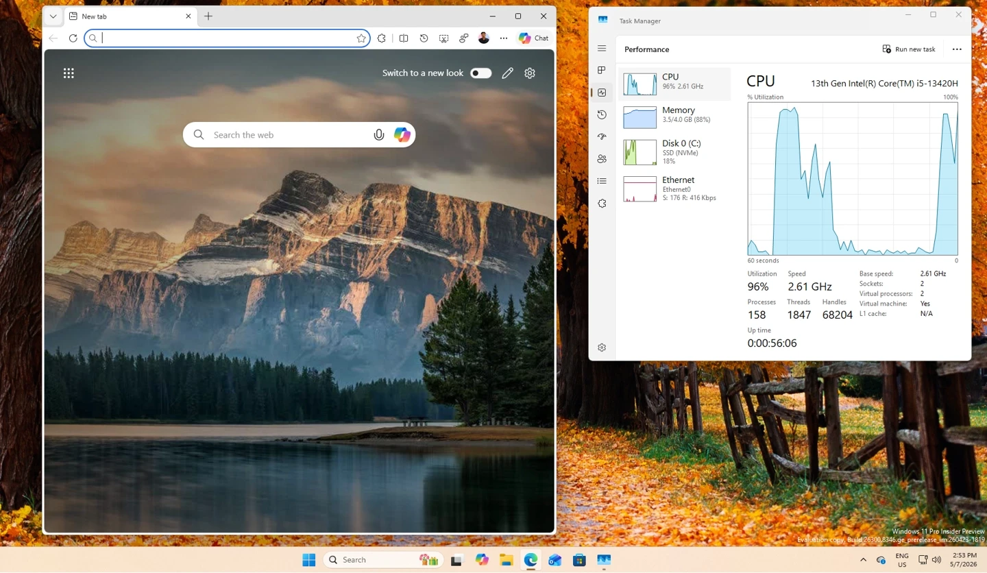 Windows 11“低延迟配置”反直觉：CPU 频率狂飙，续航不降反升插图