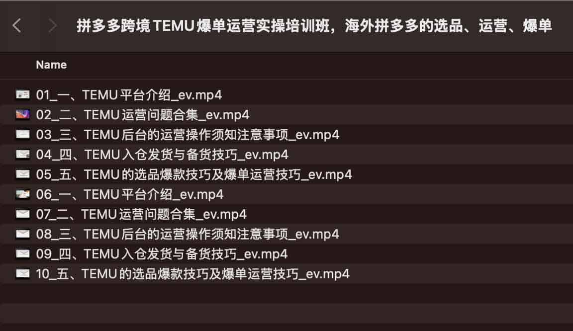 拼多多跨境TEMU爆单运营实操培训班，海外拼多多的选品、运营、爆单