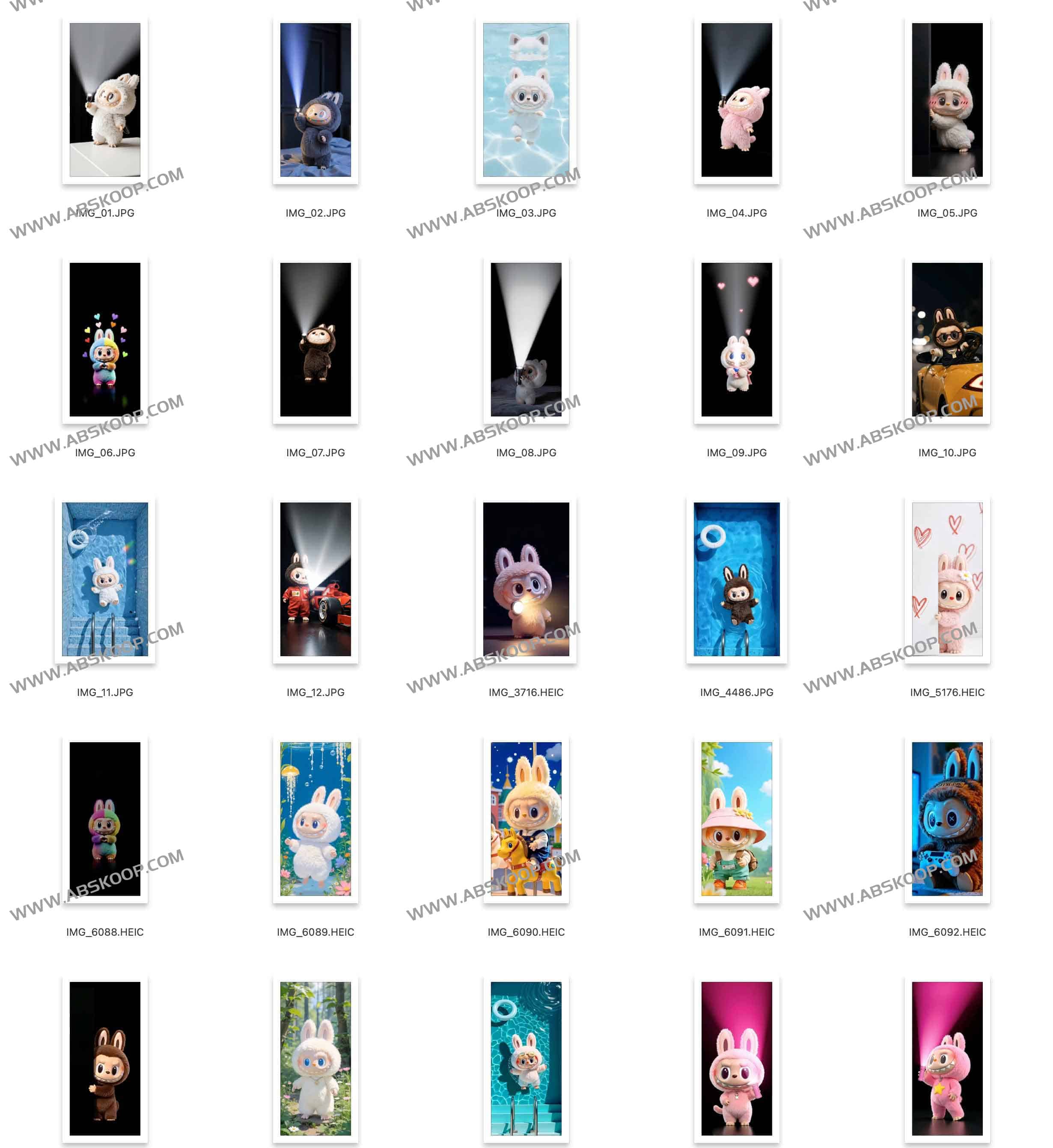 拉布布labubu动态壁纸