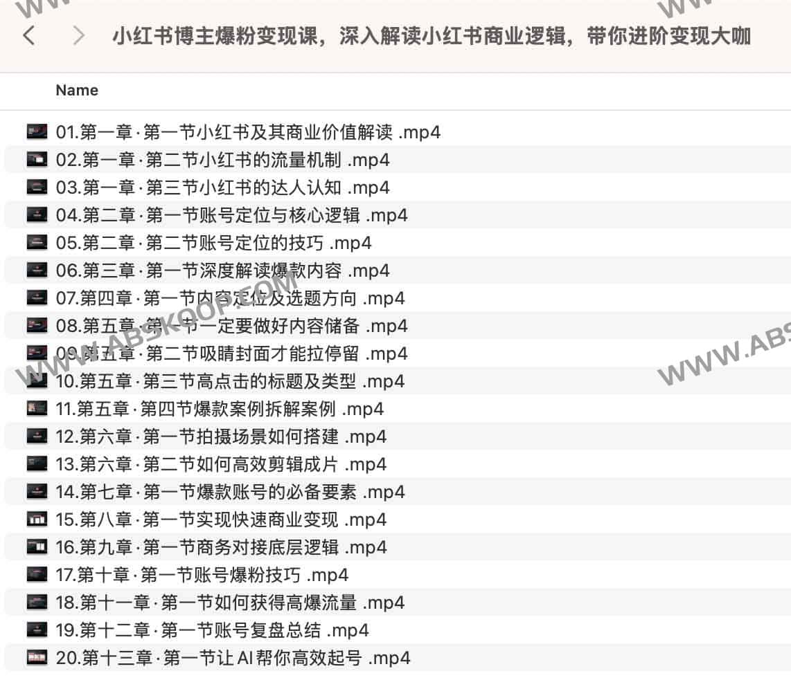 小红书博主爆粉变现课，深入解读小红书商业逻辑，带你进阶变现大咖