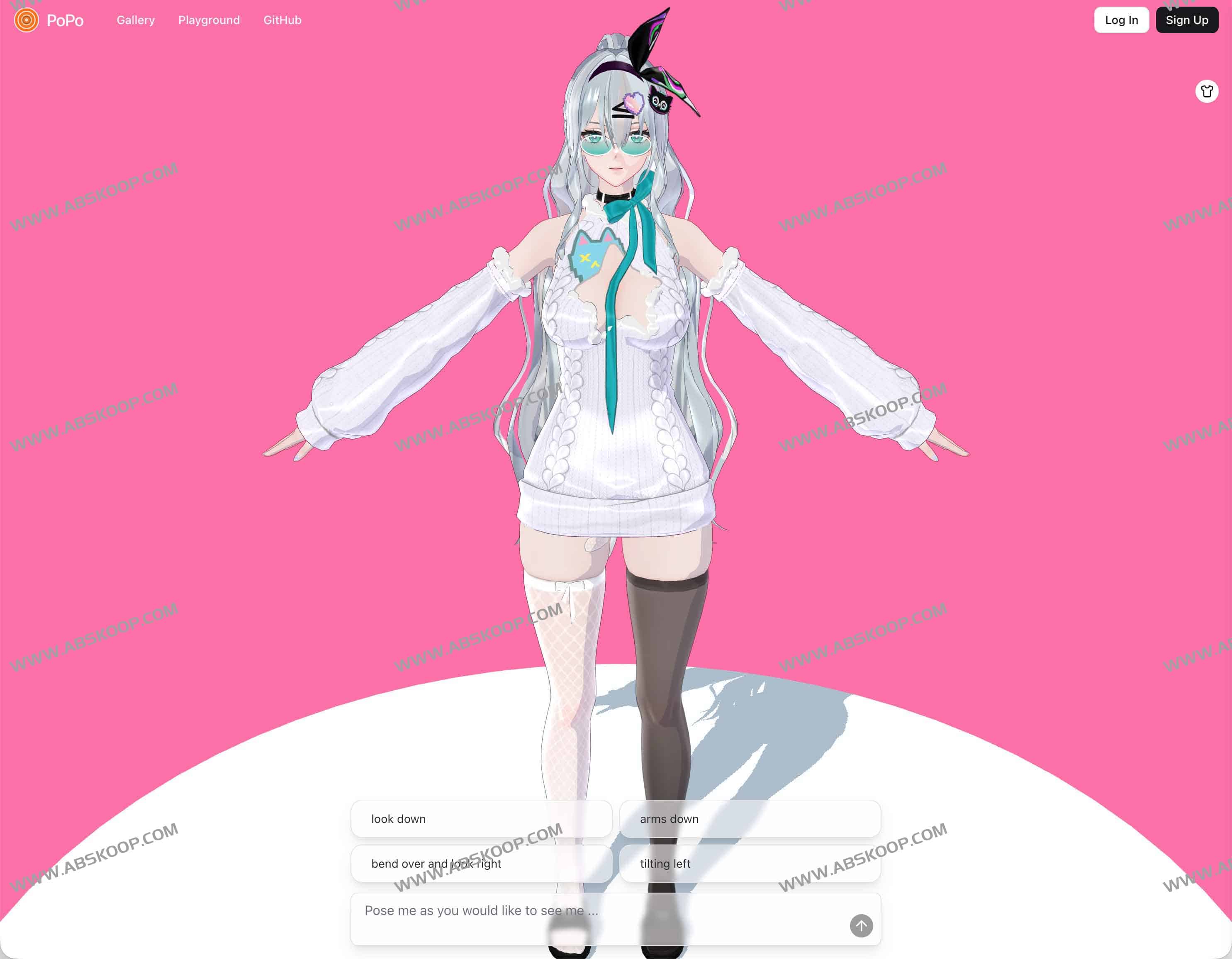 PoPo开源AI工具：用自然语言生成MMD角色动作与表情