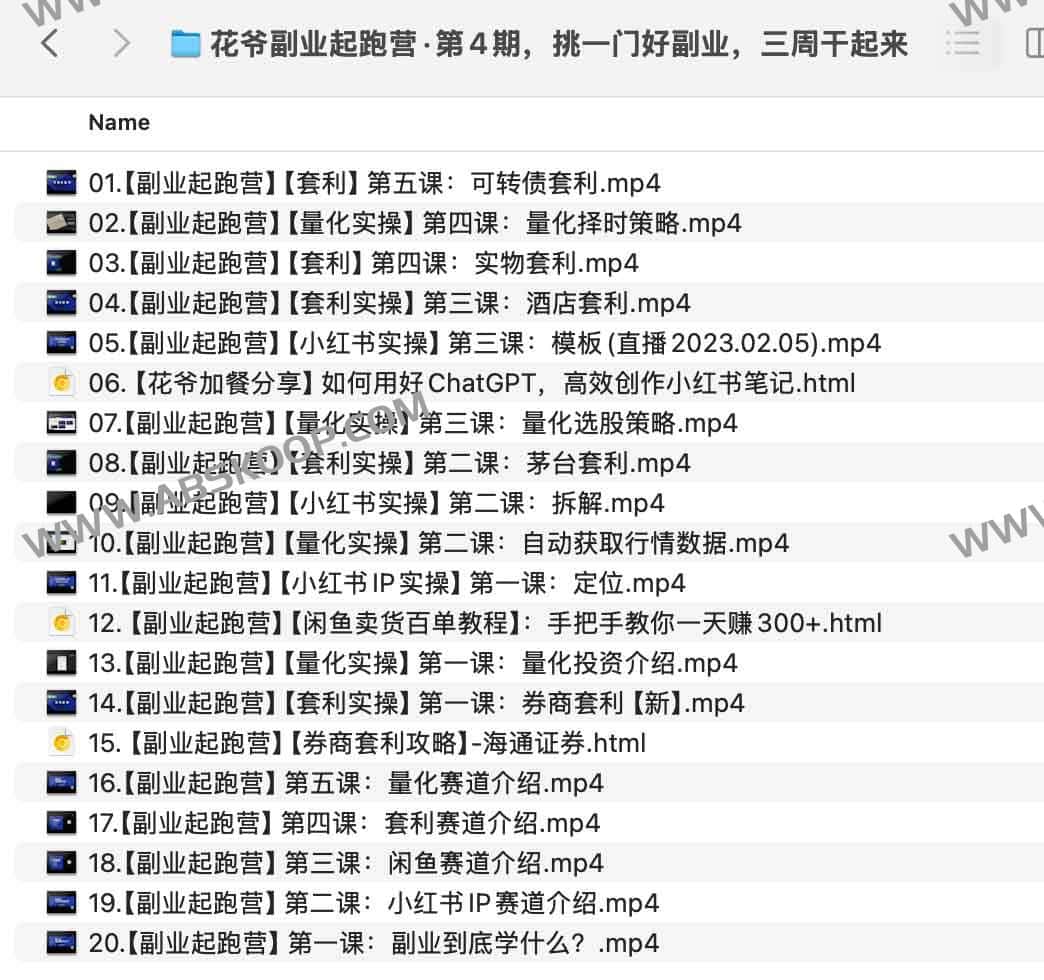 花爷副业起跑营·第4期，挑一门好副业，三周干起来