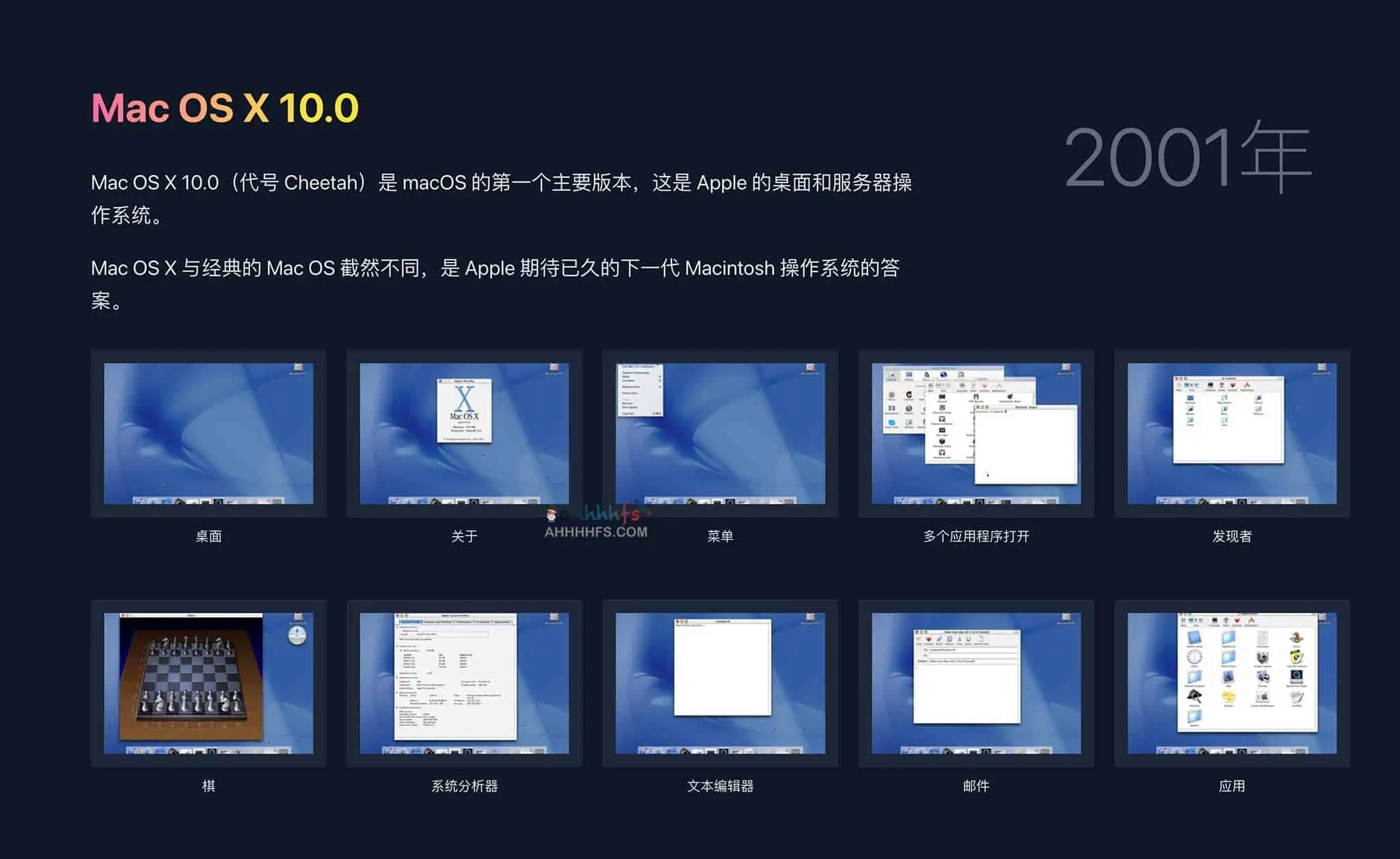 2007年以前操作系统用户界面演变