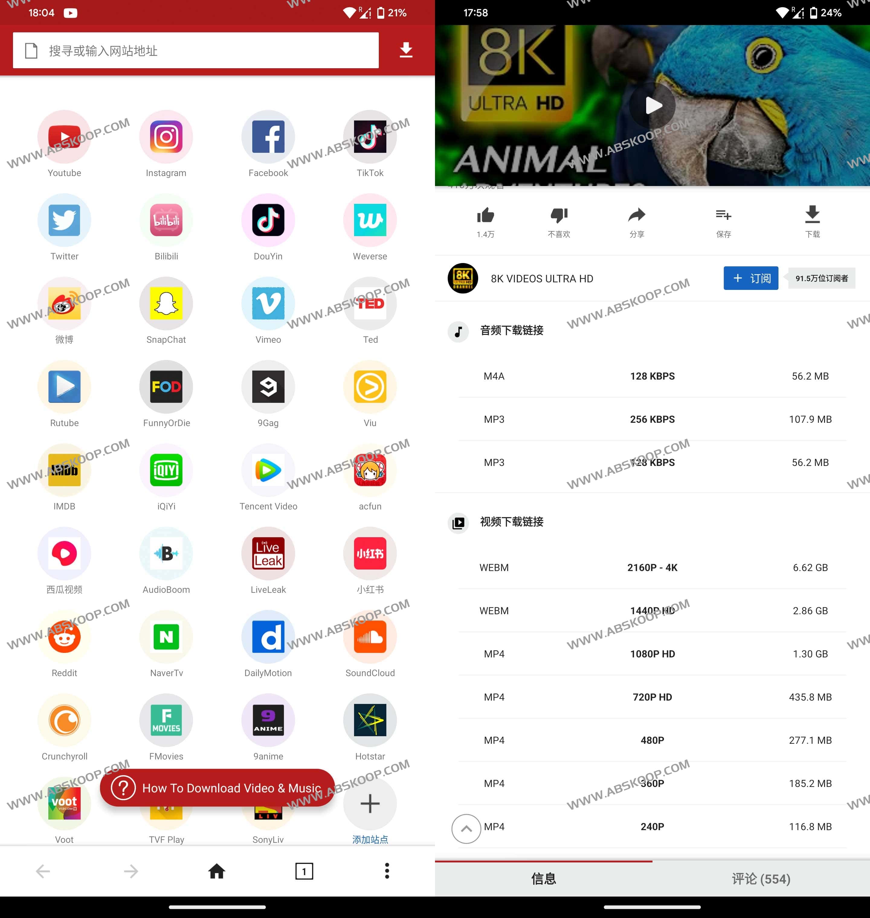 YVideo Downloader-强大的媒体下载器 支持8K视频下载