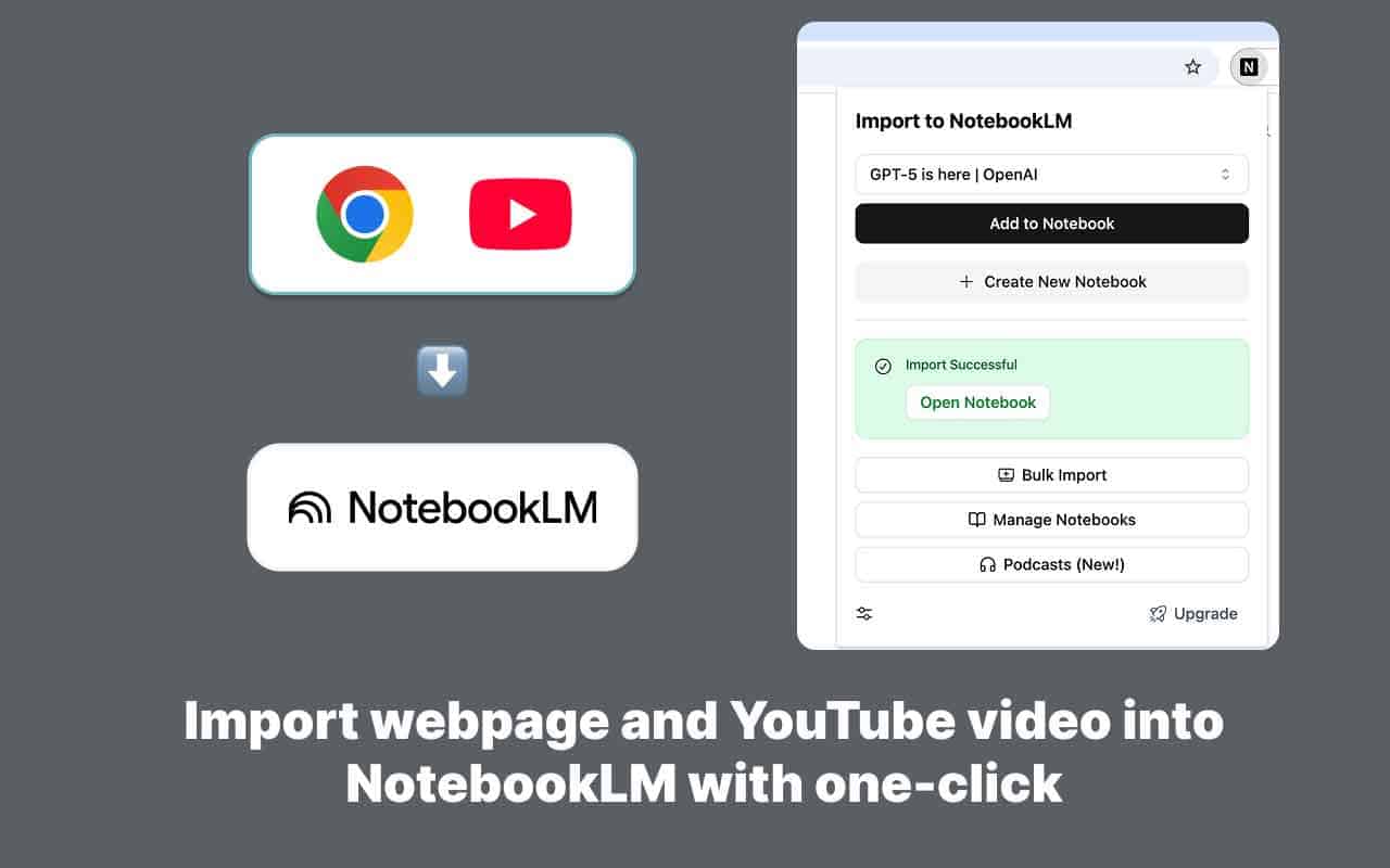 2026神器：用NotebookLM Web Importer把“碎片阅读”变成“私人智库