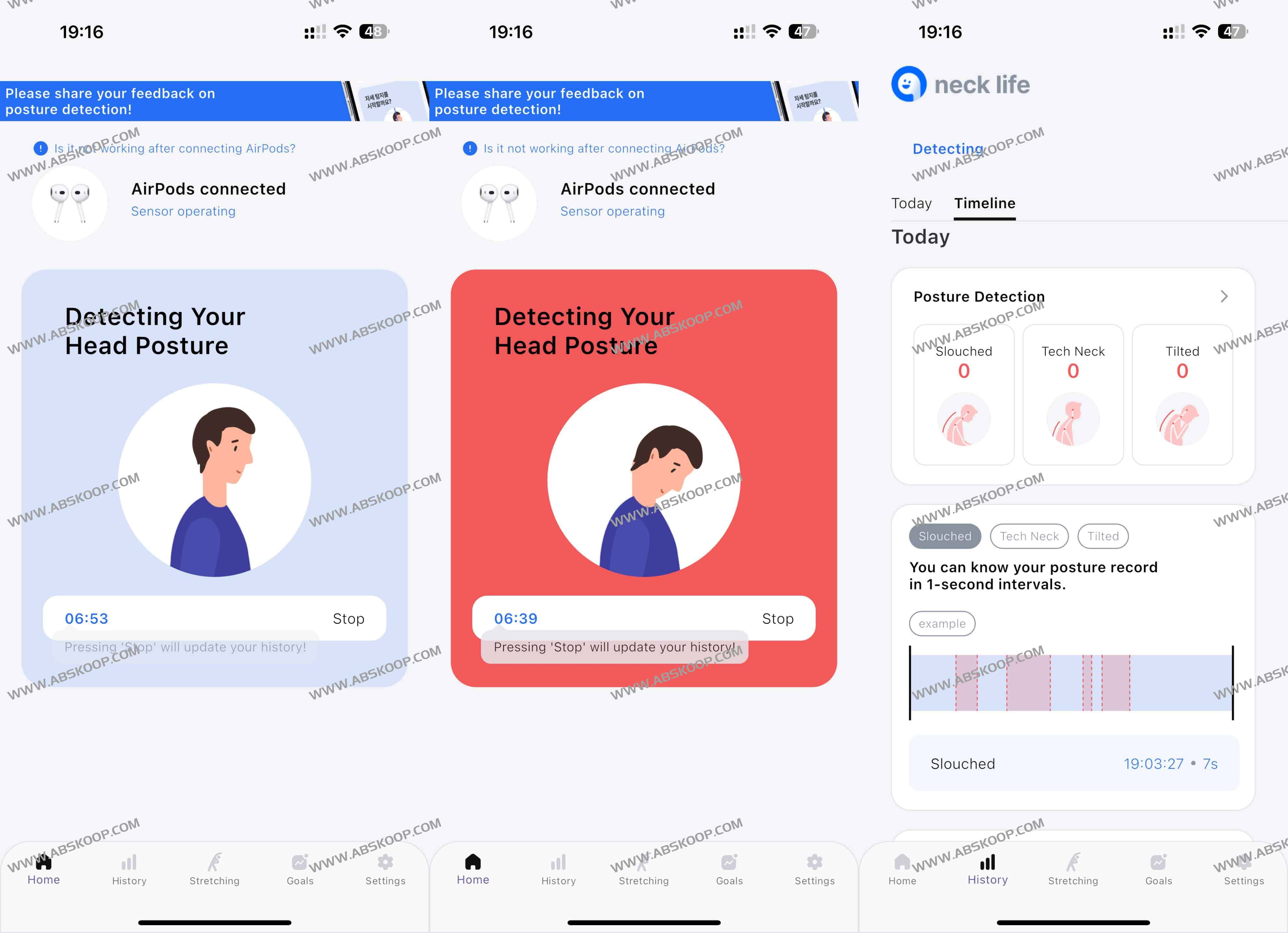 Neck-Life：利用AirPods实时监测您佩戴时的颈部姿势 颈椎患者福音