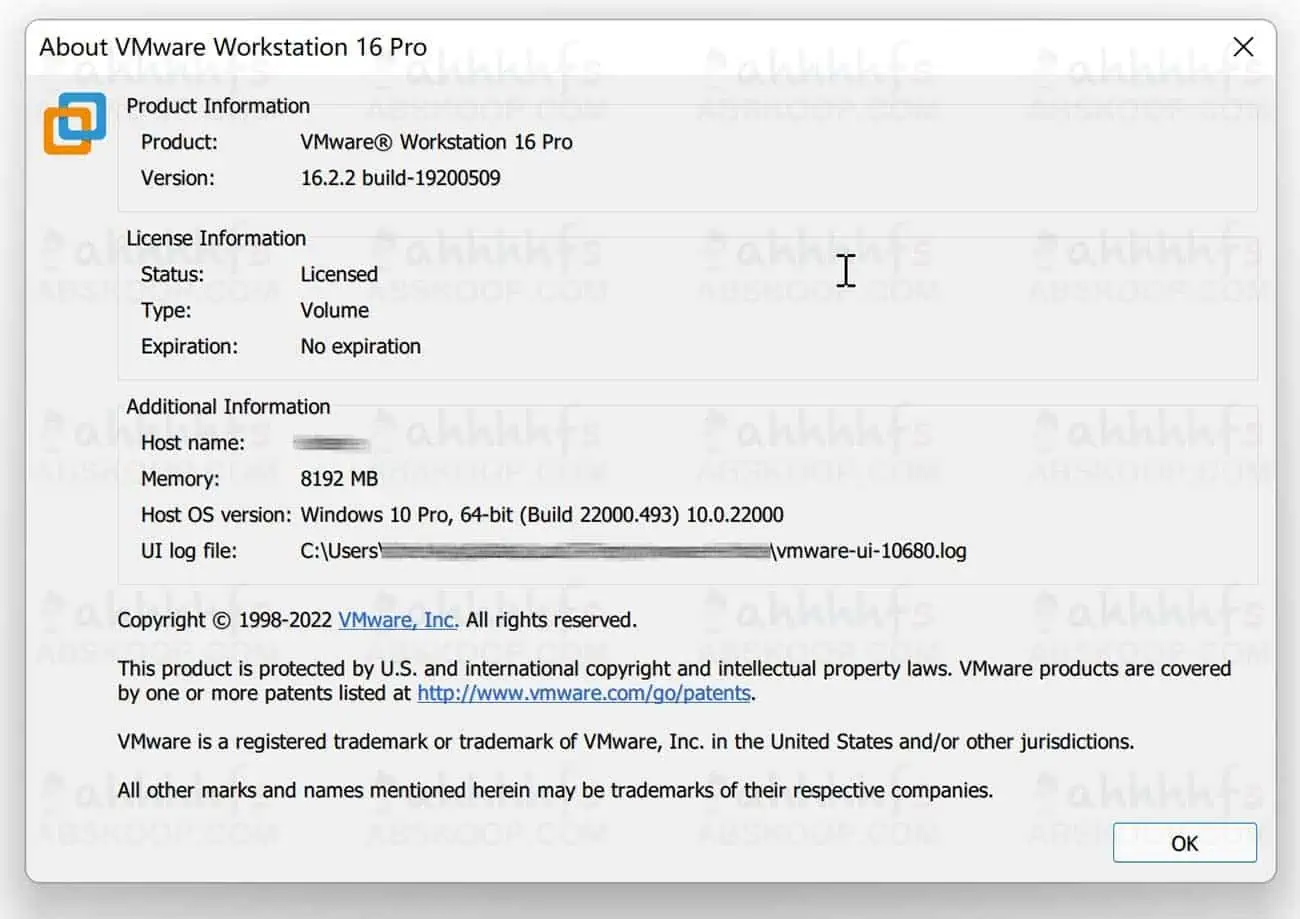 VMware Workstation Pro 16 永久激活密钥(序列号)
