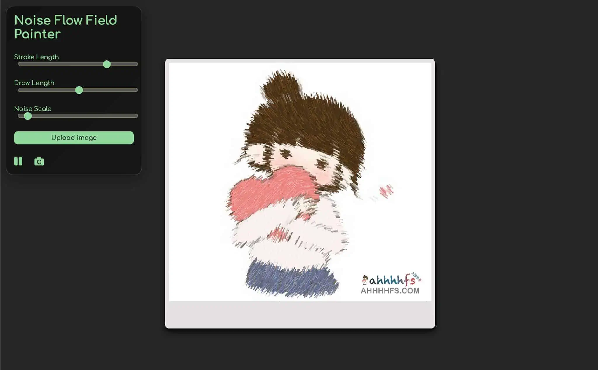 照片转油画工具-噪声流场画家