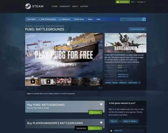 1628701456 af13edb05dfe923 | Steam 绝地求生限时免费体验