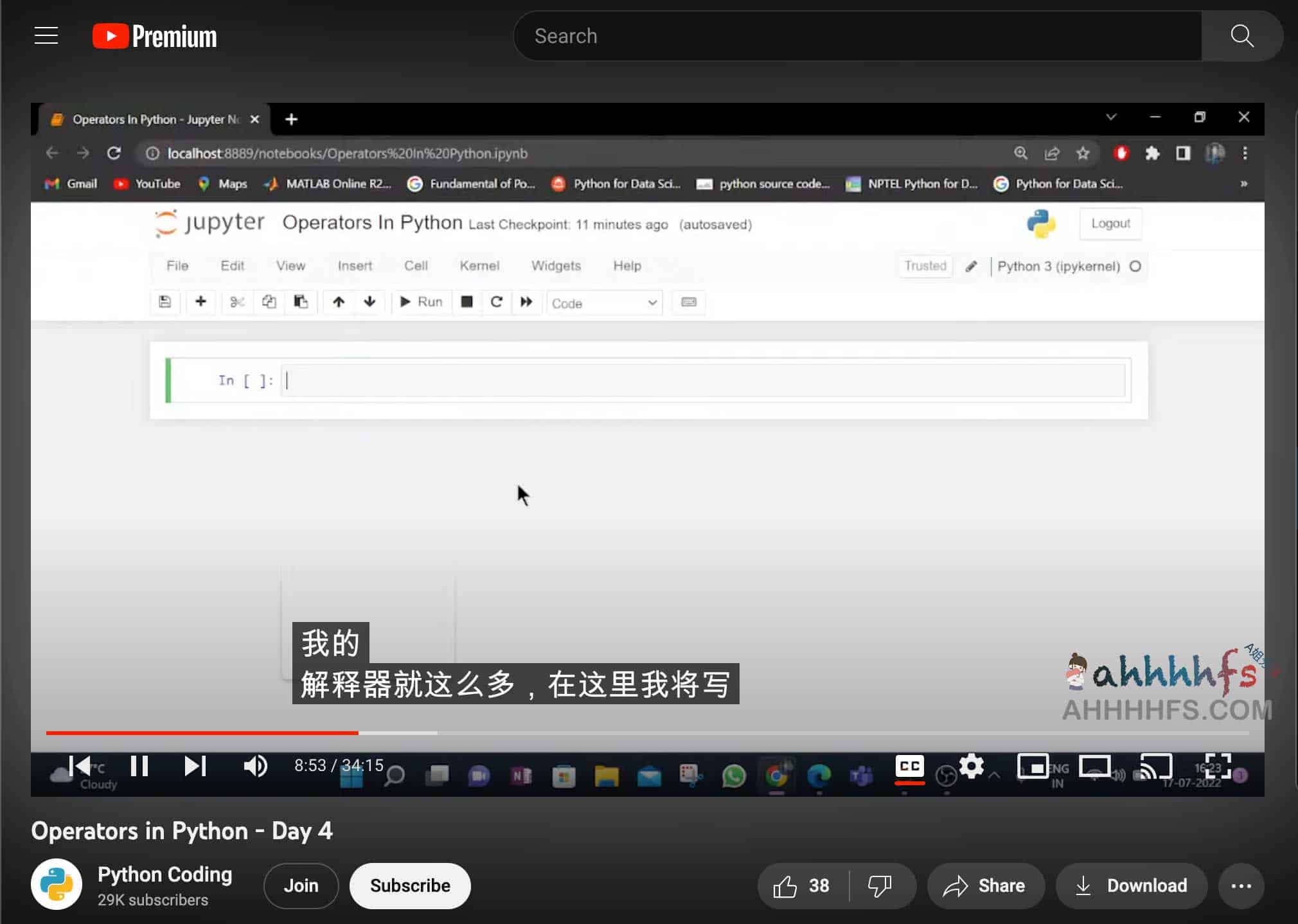 Python 数据科学课程-Free Python for Data Science