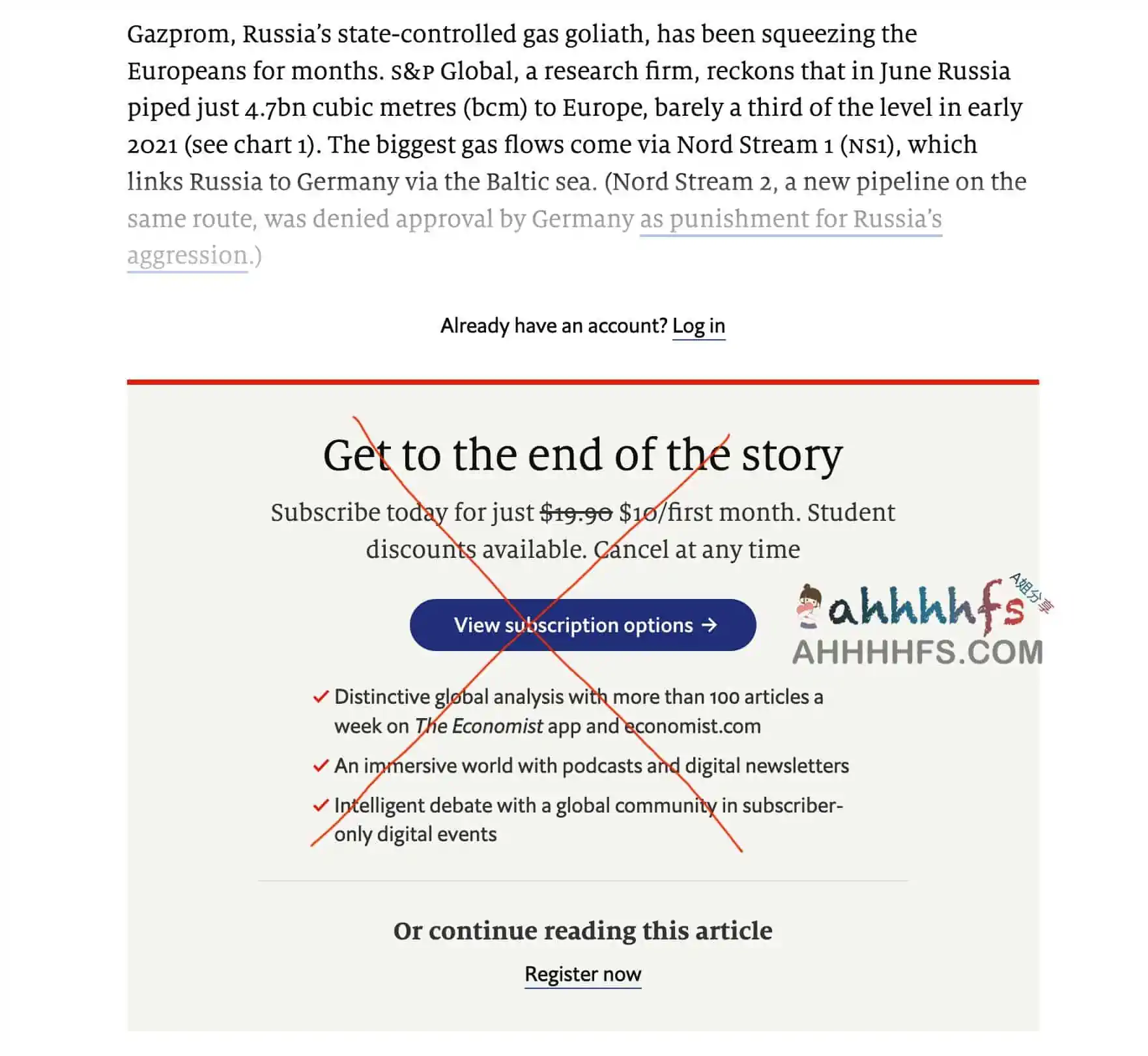 英文杂志 经济学人脚本 免订阅解锁所有完整内容