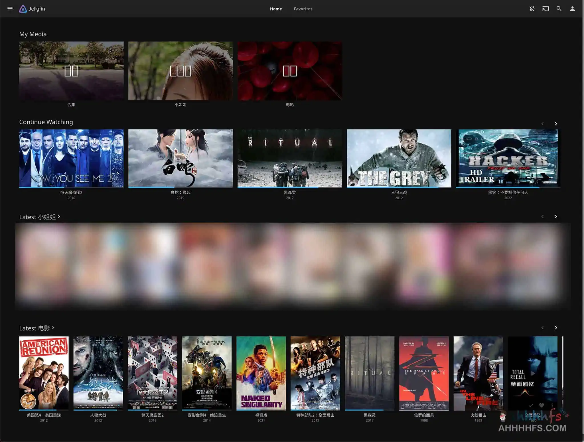 Jellyfin私人影音库 二三十T资源 可在线播放