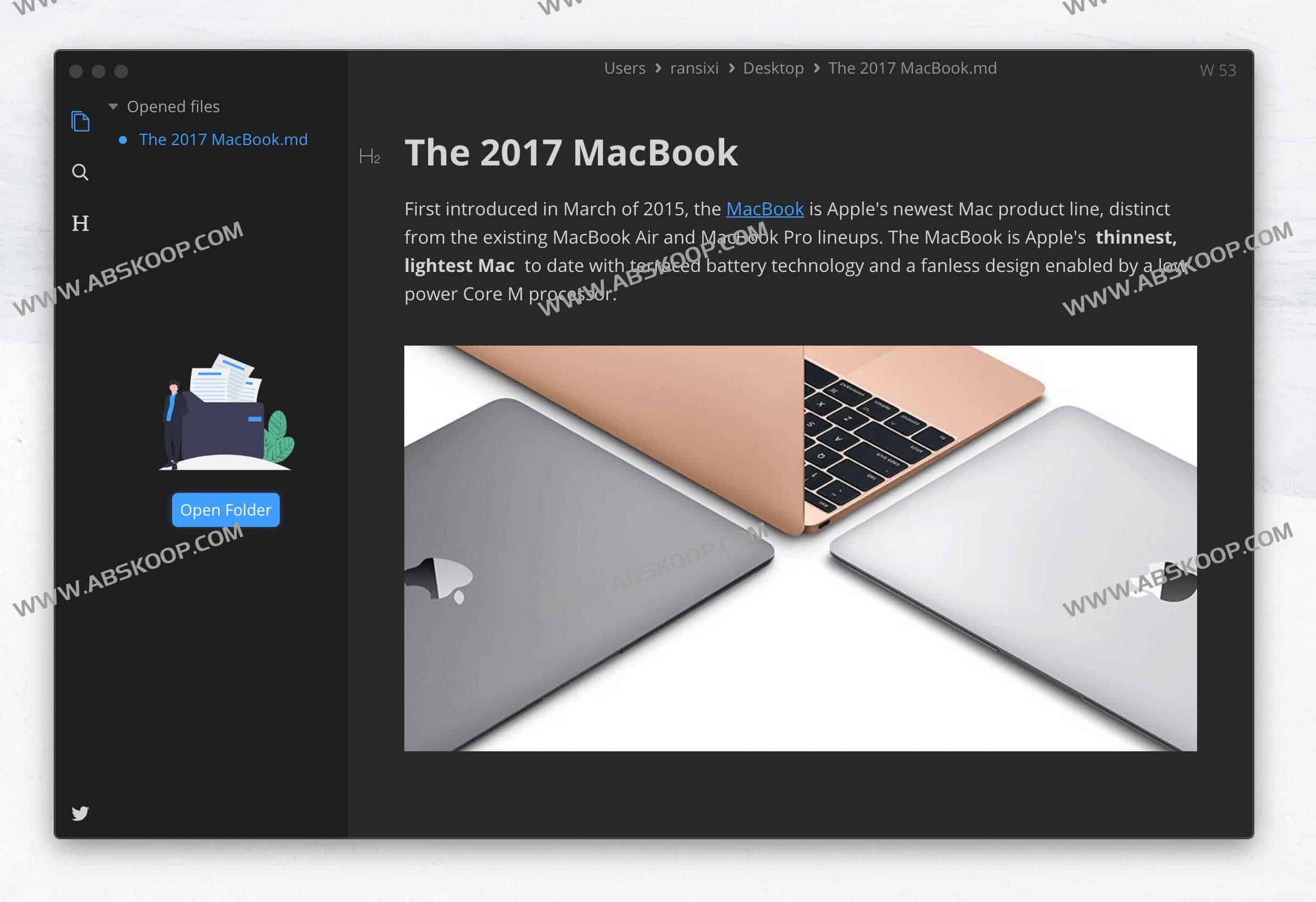 MarkText-简单优雅的开源 Markdown 编辑器