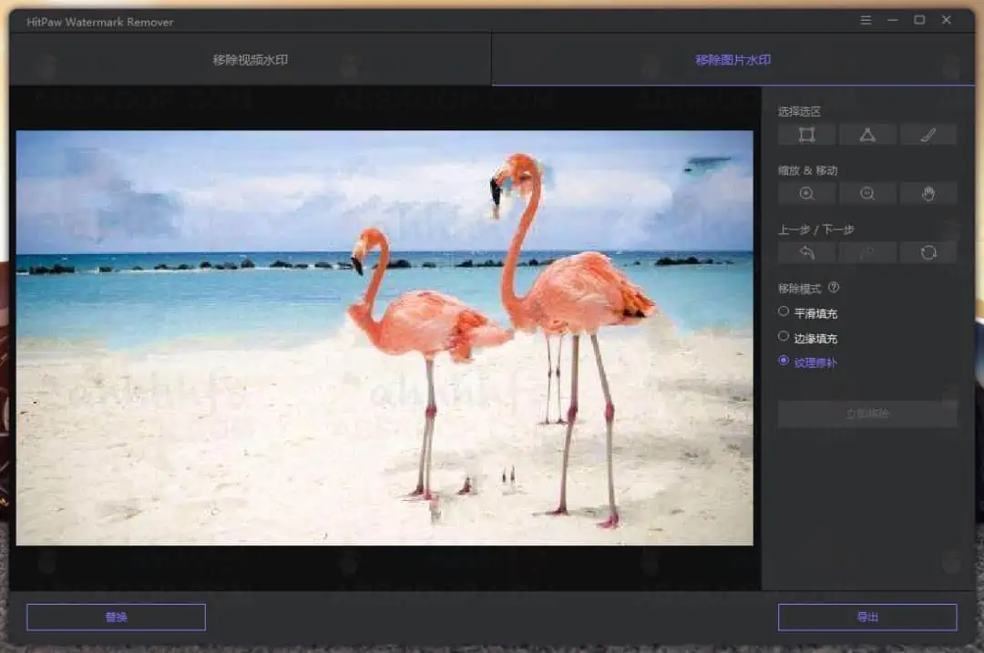 图片视频去水印神器 HitPaw Watermark Remover v1.3.5.1 中文便携注册版