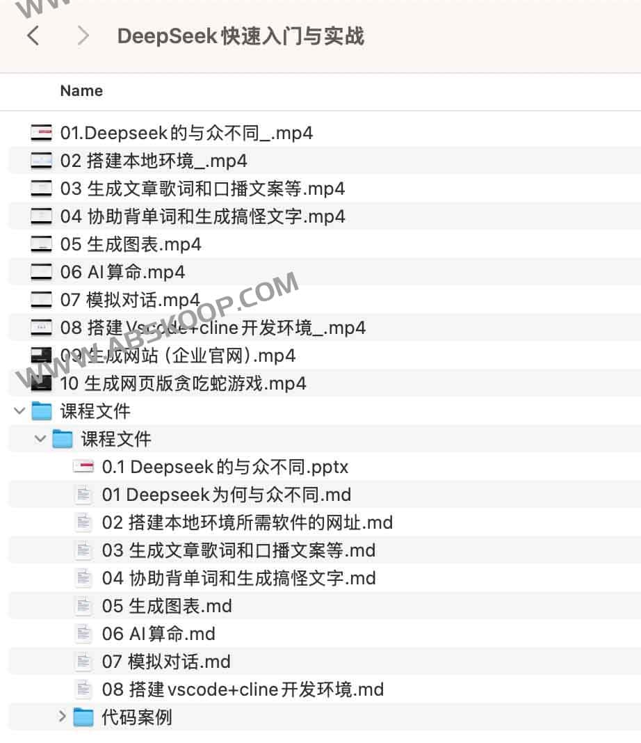 DeepSeek快速入门与实战