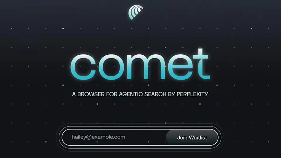 挑战谷歌 Chrome,Perplexity“搜索智能体”浏览器 Comet Windows 版开启小范围测试插图1 挑战谷歌 Chrome,Perplexity“搜索智能体”浏览器 Comet Windows 版开启小范围测试插图1
