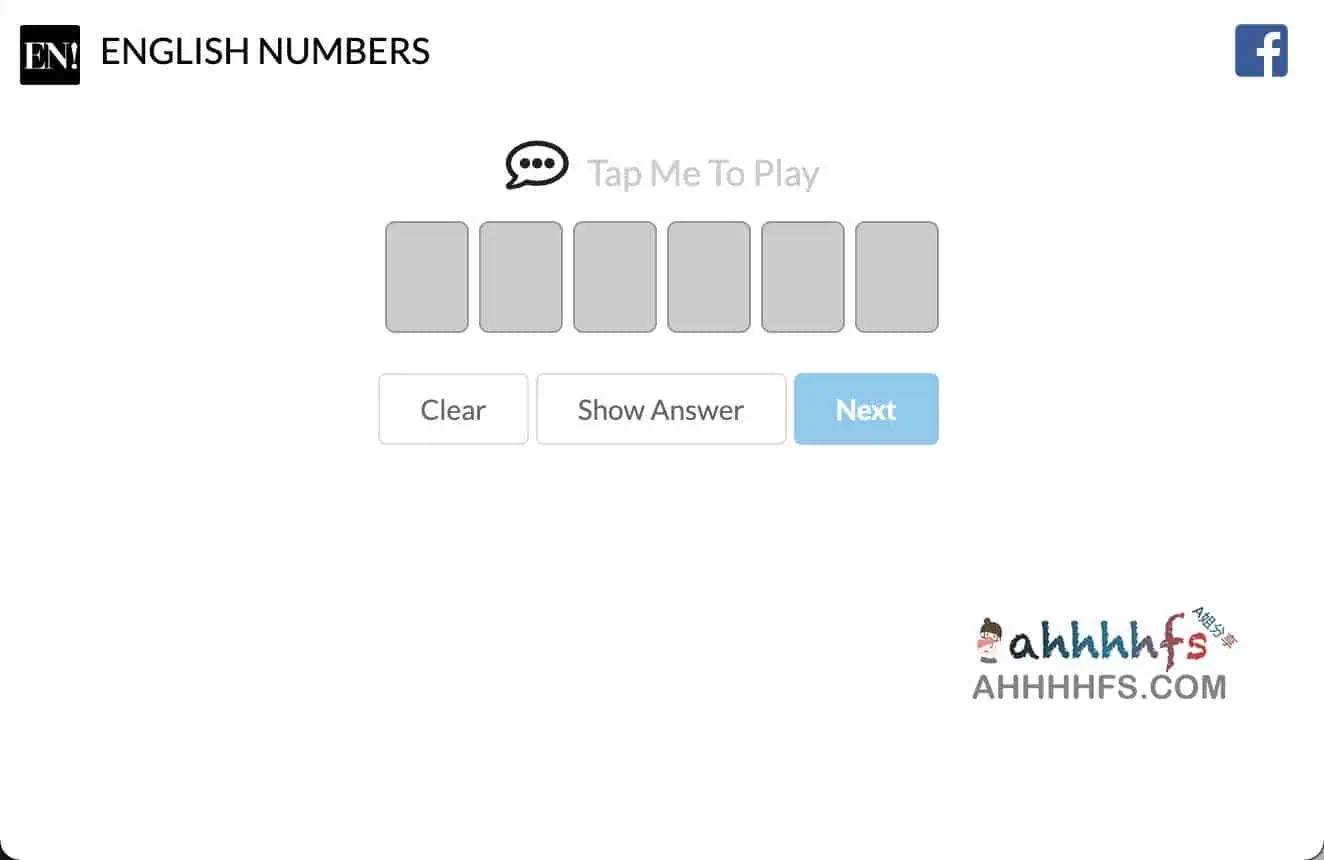 英语数字听力训练：English Number Listening Exercise