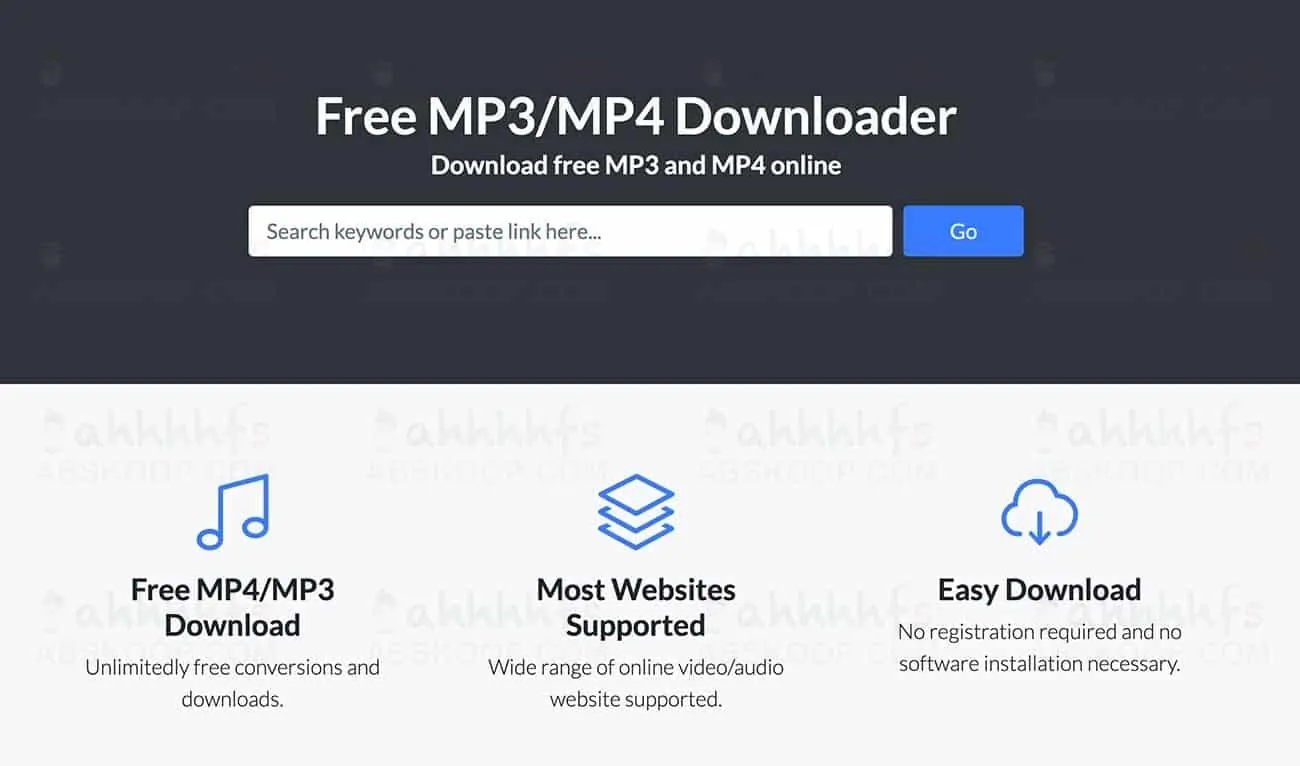 FreeMP3Downloads 免费在线MP3 MP4音乐下载、视频下载器
