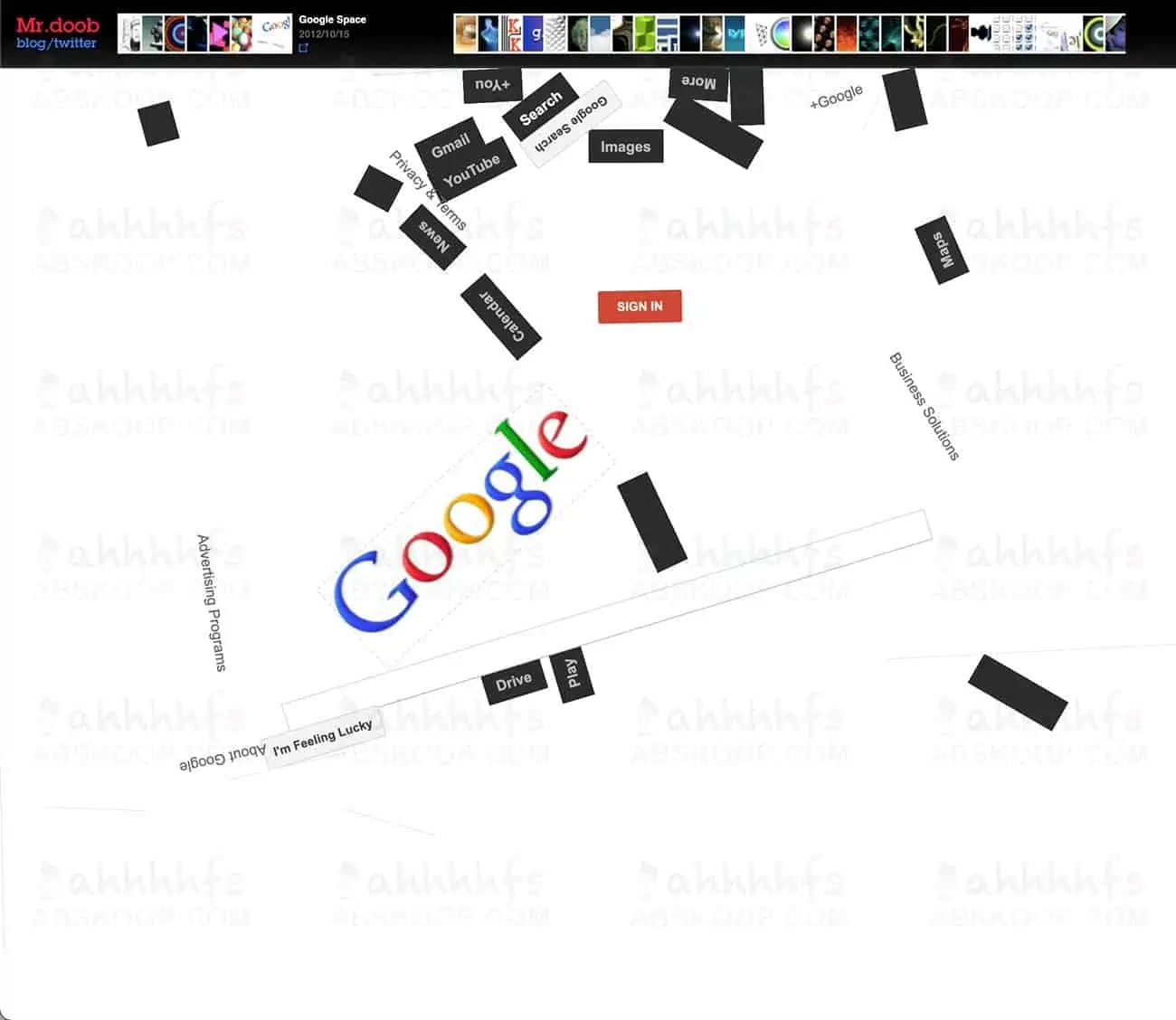Mr-doob&nbsp;一个解压又超有趣的网站