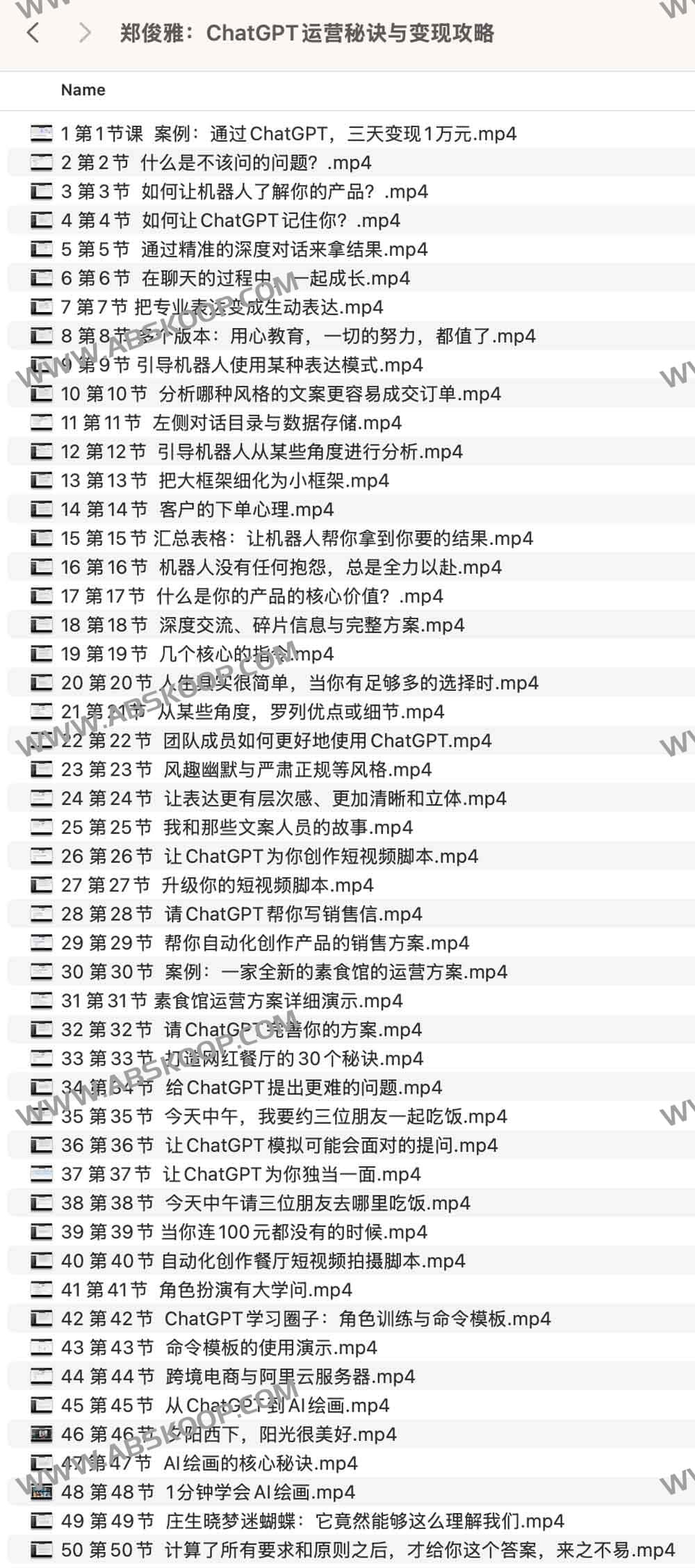 郑俊雅：ChatGPT运营秘诀与变现攻略