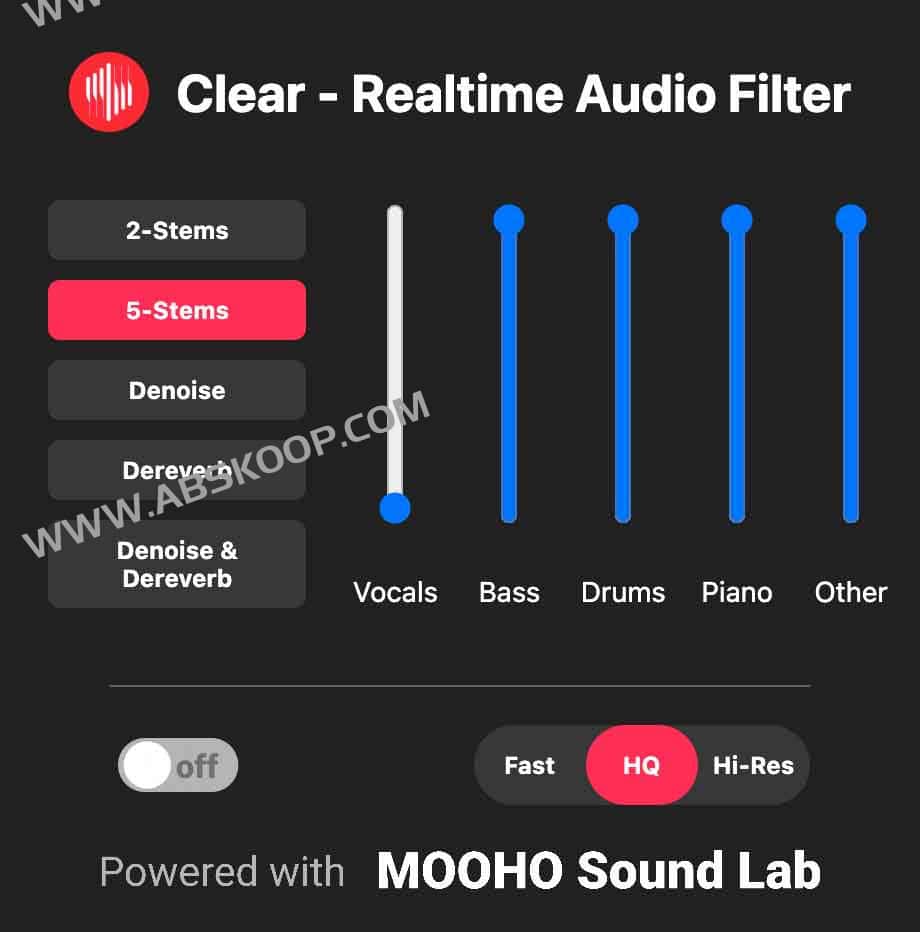 Clear - 有道AI实时音轨分离人声增强插件