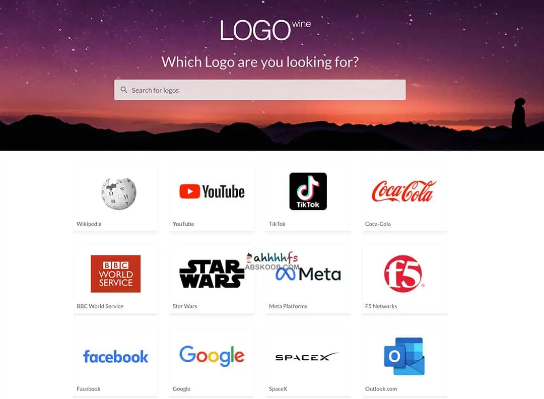 品牌logo矢量图SVG PNG下载站 Logo.wine